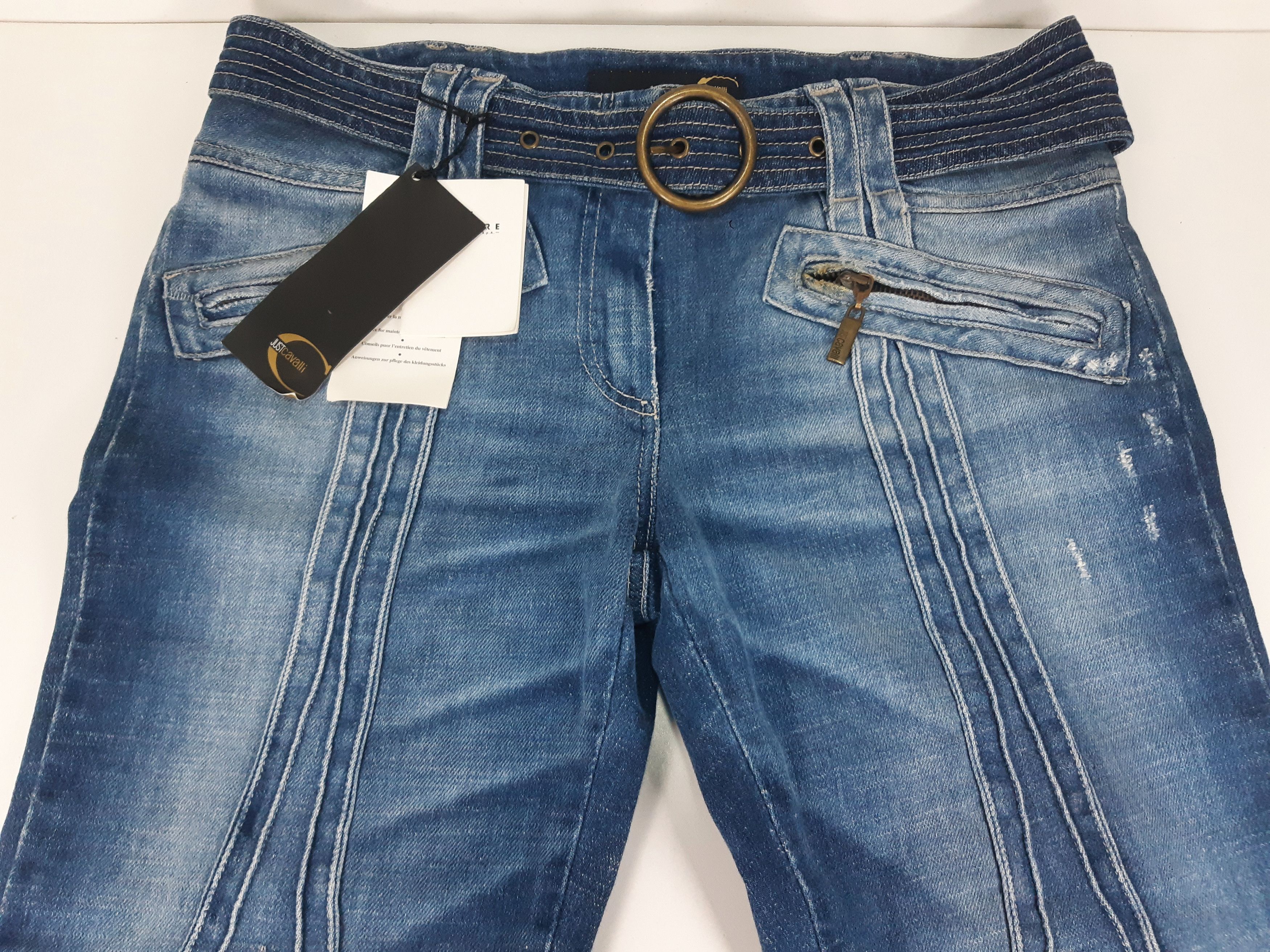 Just Cavalli Vintage JUST CAVALLI Italy Jeans size 44 NWT Size 30" / US 8 / IT 44 - 4 Thumbnail