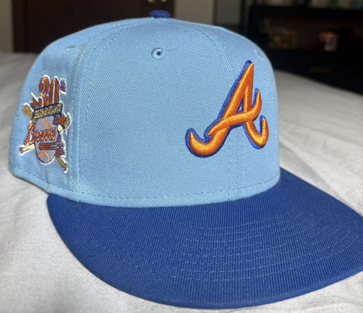 New Era Atlanta Braves Fitted 7 5/8 Size ONE SIZE - 1 Thumbnail