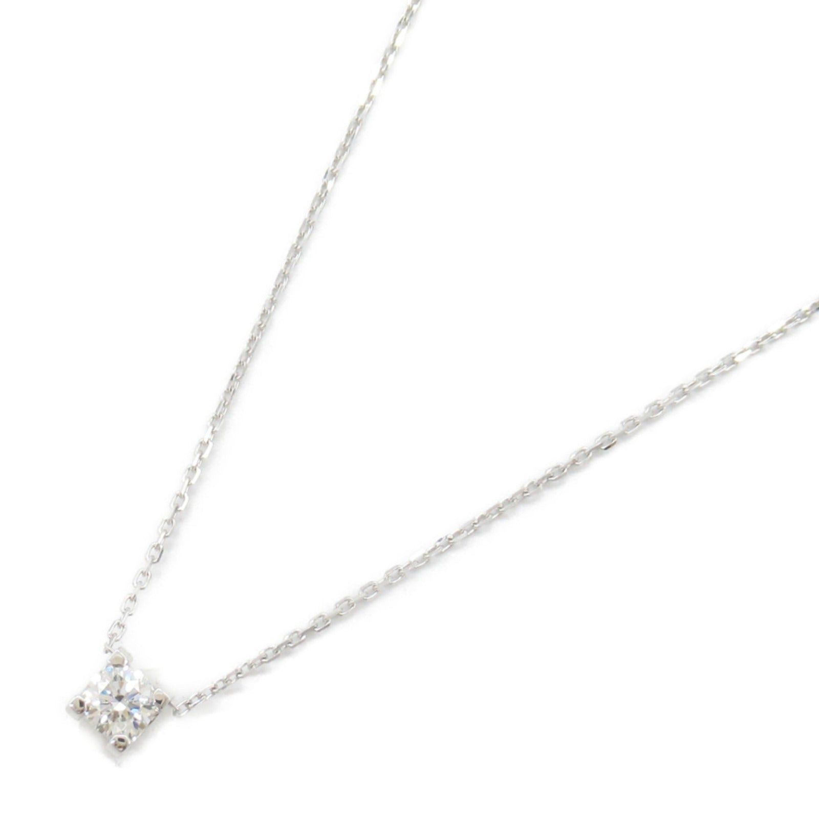 Cartier Cartier C De Cartier Necklace K18Wg (White Gold) Diamond Clear Size ONE SIZE - 1 Thumbnail
