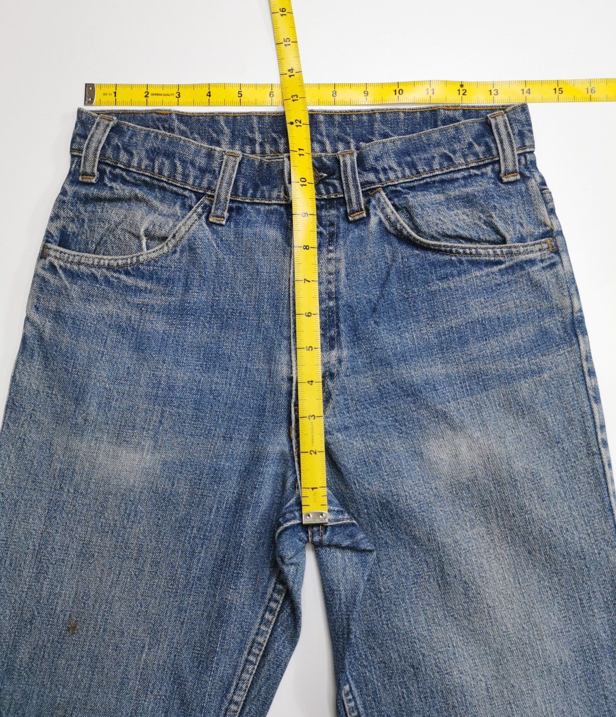 Levi's 80s Vintage Bootcut Levis Orange Tab Talon Zip Jeans Size US 28 / EU 44 - 12 Thumbnail