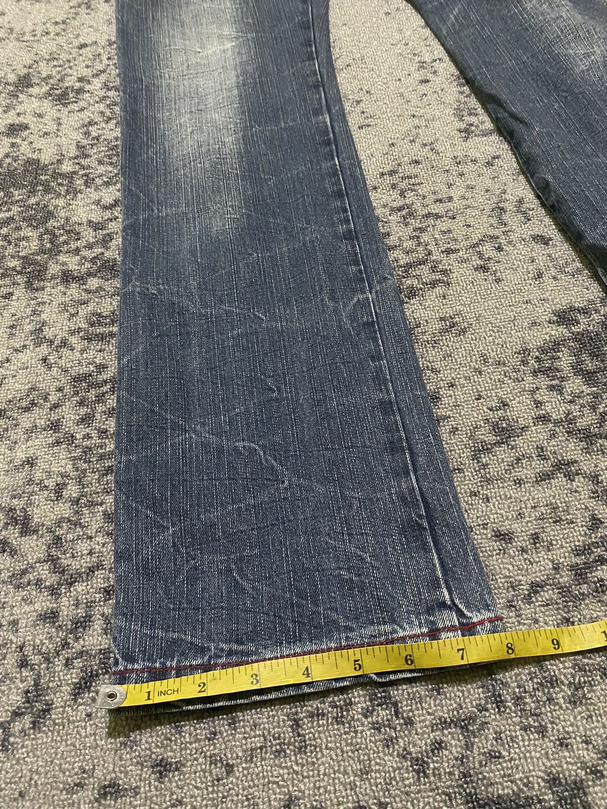 Hysteric Glamour × If Six Was Nine × Japanese Brand Y2k Ba-tsu studio studded ifsixwasnine bootcut jeans Size US 29 - 13 Thumbnail