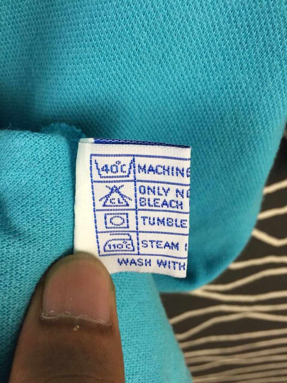 Polo Ralph Lauren Vtg Polo Ralph Lauren Pony Logo Turquoise Polo Shirt Size US M / EU 48-50 / 2 - 10 Thumbnail
