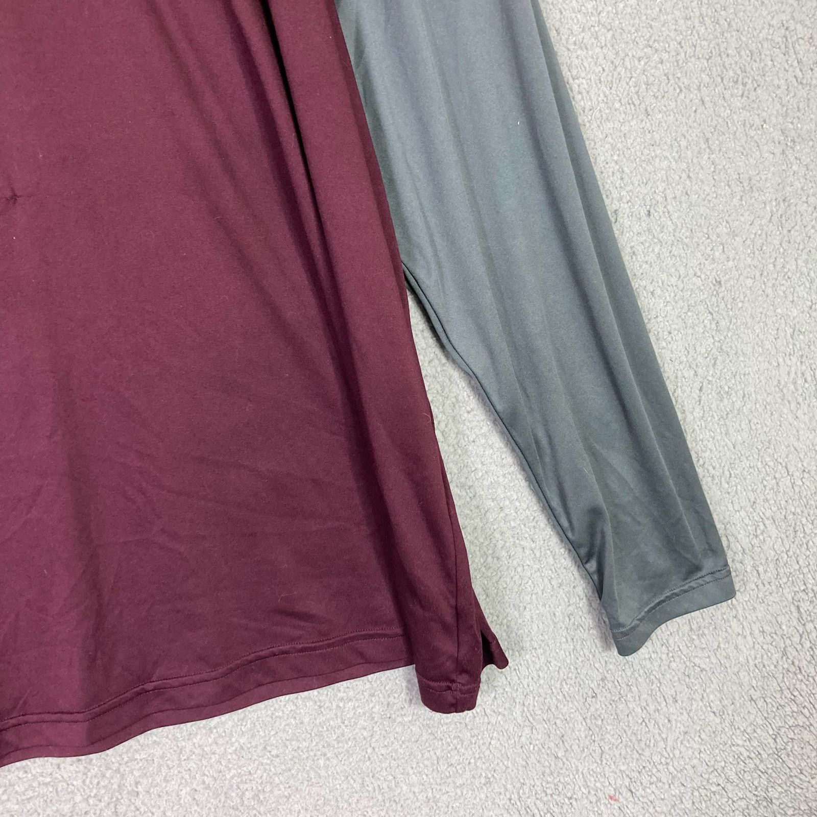 Other Men's Colosseum Denso Maroon/Gray Quarter-Zip Jacket Sz XXL Size US XXL / EU 58 / 5 - 4 Thumbnail