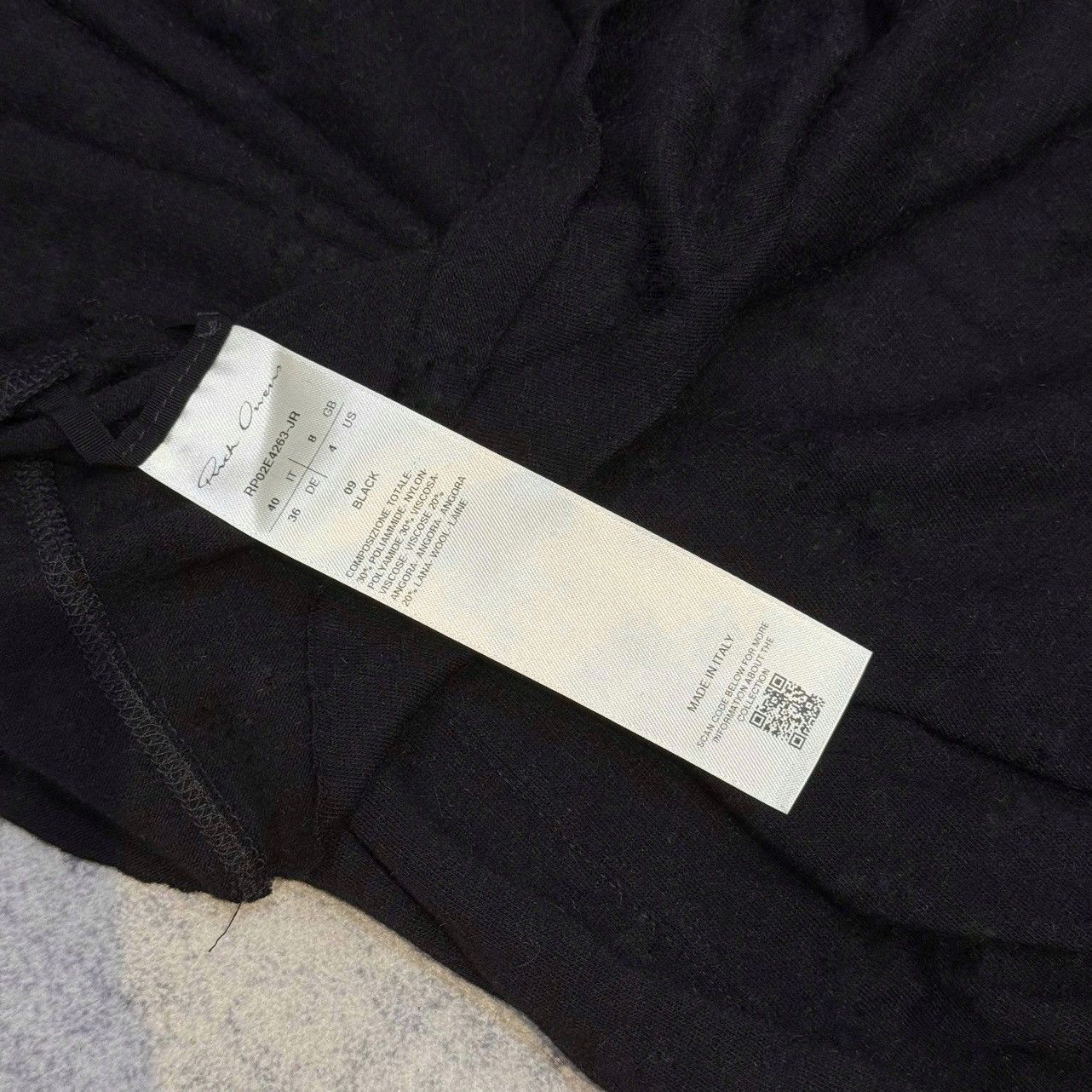 Rick Owens RICK OWEN Cropped level T shirt black Size S / US 4 / IT 40 - 4 Thumbnail