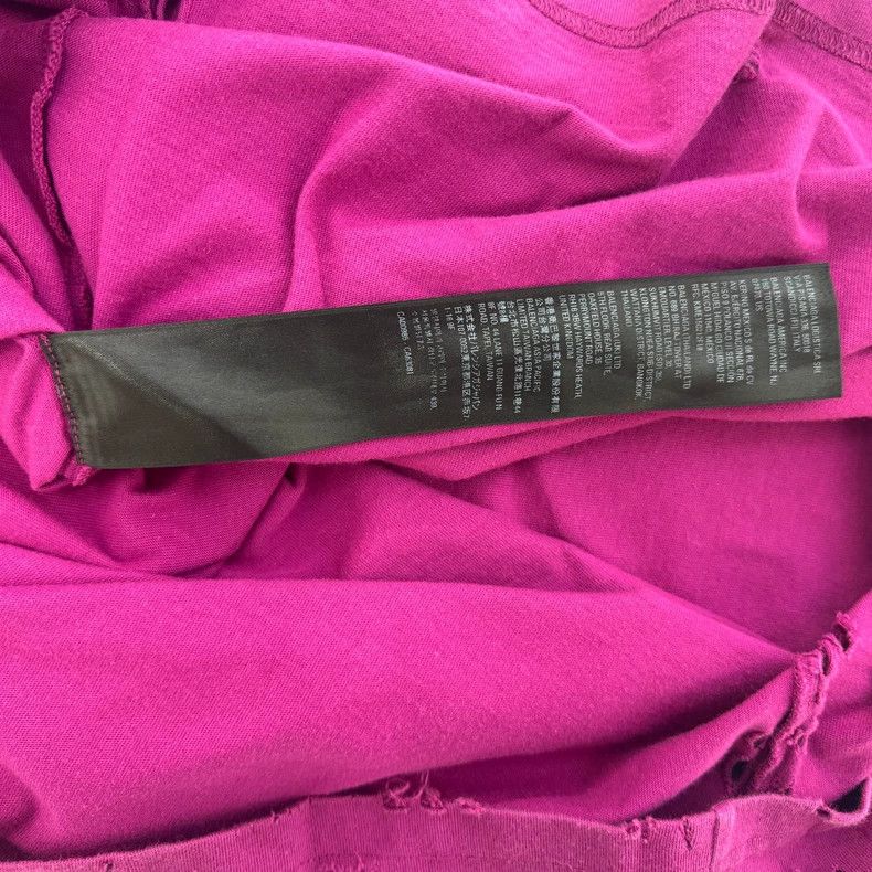 Balenciaga Balenciaga Grape Purple Flamingo Pink Hole Sleeves 3B Dest Size US S / EU 44-46 / 1 - 8 Thumbnail
