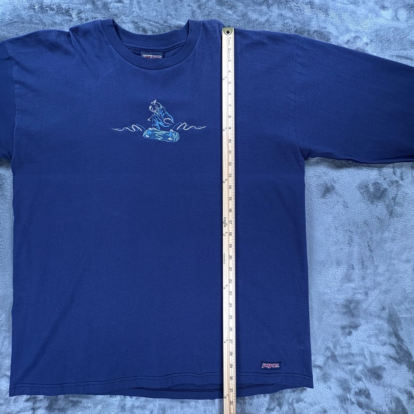 Jansport JanSport Vintage Long Sleeve Shirt Men XL Made In USA Skateb Size US XL / EU 56 / 4 - 7 Thumbnail