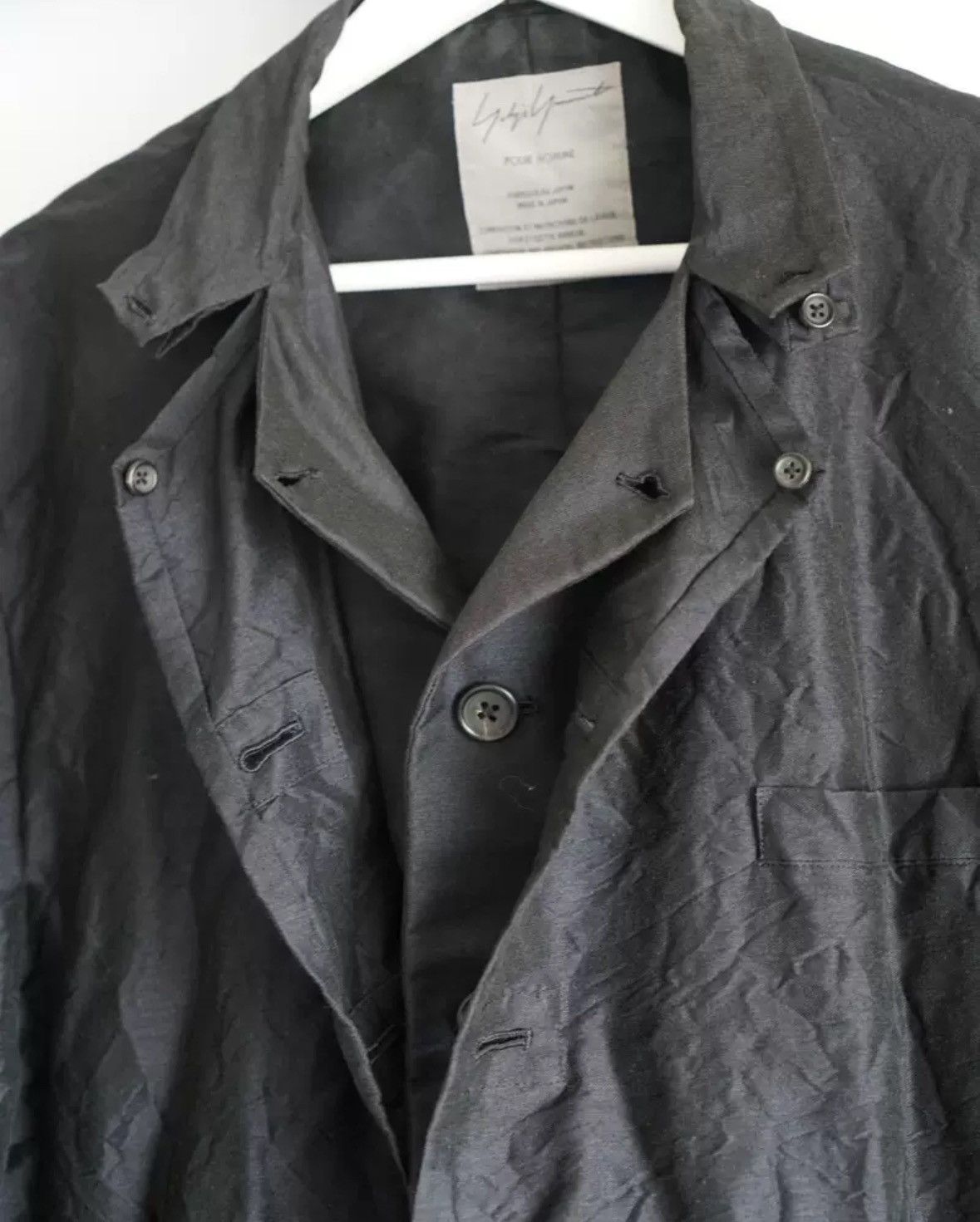 Yohji Yamamoto Yohji Yamamoto 01ss mohair double suit 2412-Nextarrow Size 44R - 4 Thumbnail