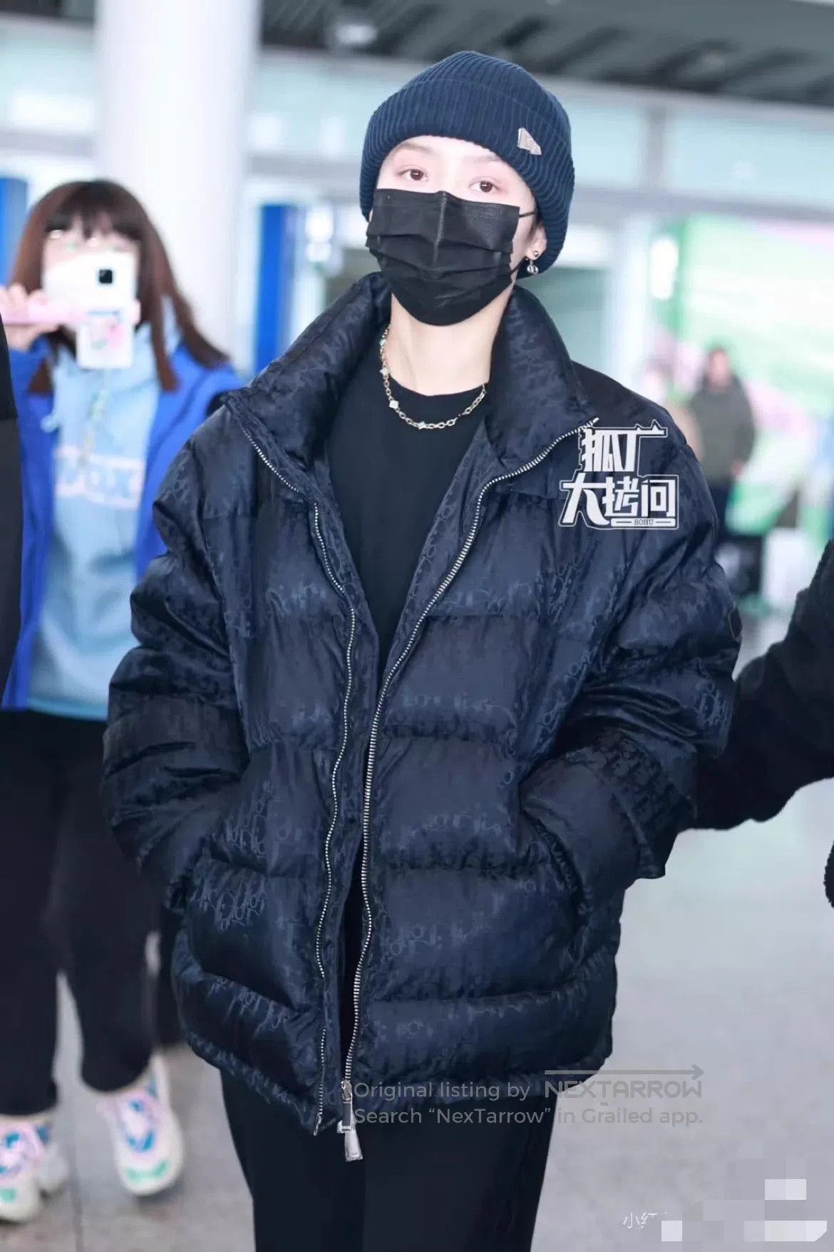 Dior Black Quilted Puffer Jacket with High Collar. Size US S / EU 44-46 / 1 - 7 Thumbnail