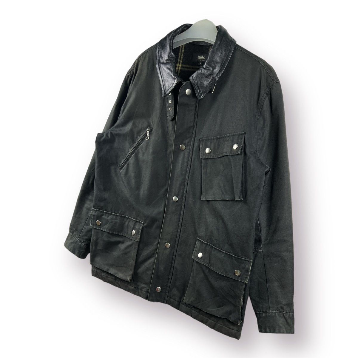 Japanese Brand 🔥 MOSSIMO LEATHER PART BLANKET LINED TYPE M-65 japan Size US L / EU 52-54 / 3 - 2 Thumbnail
