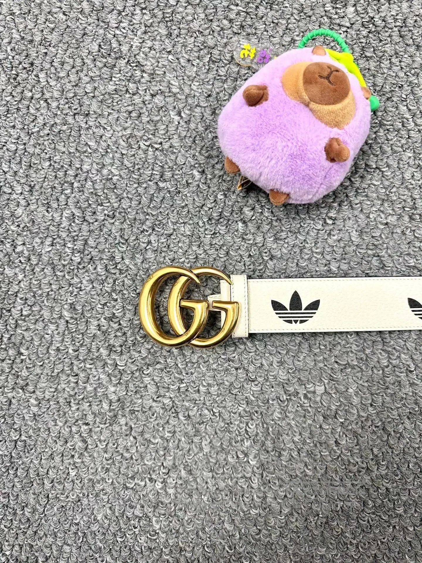 Gucci Guicci White Belt| Size ONE SIZE - 2 Thumbnail