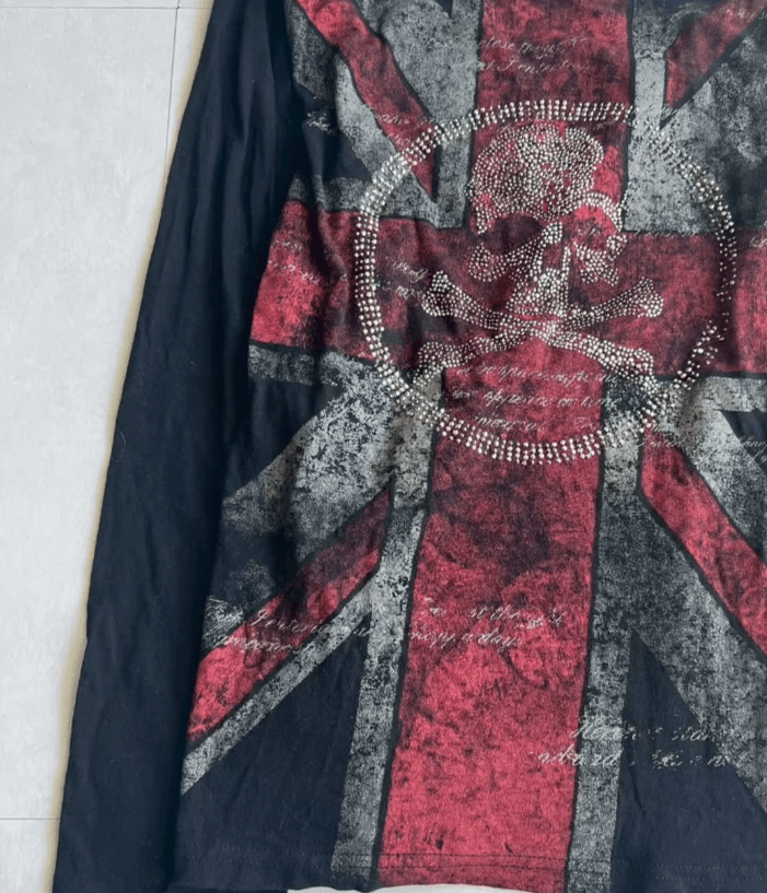Japanese Brand Vintage British Flag Skull Element Size US S / EU 44-46 / 1 - 2 Thumbnail