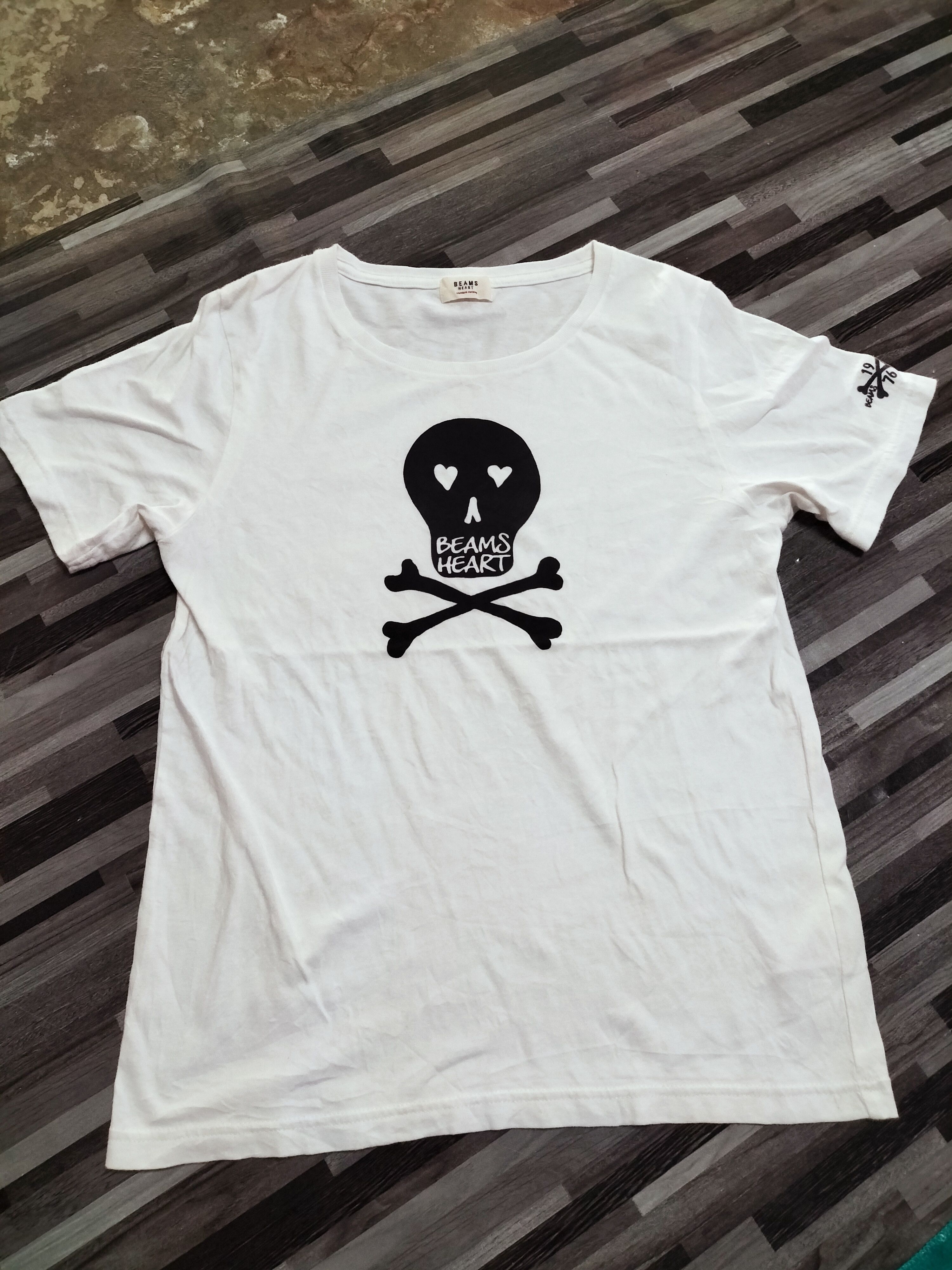 Beams Plus Beams Heart 1976 Skull Punk Fashion Streetwear Size S / US 4 / IT 40 - 1 Thumbnail