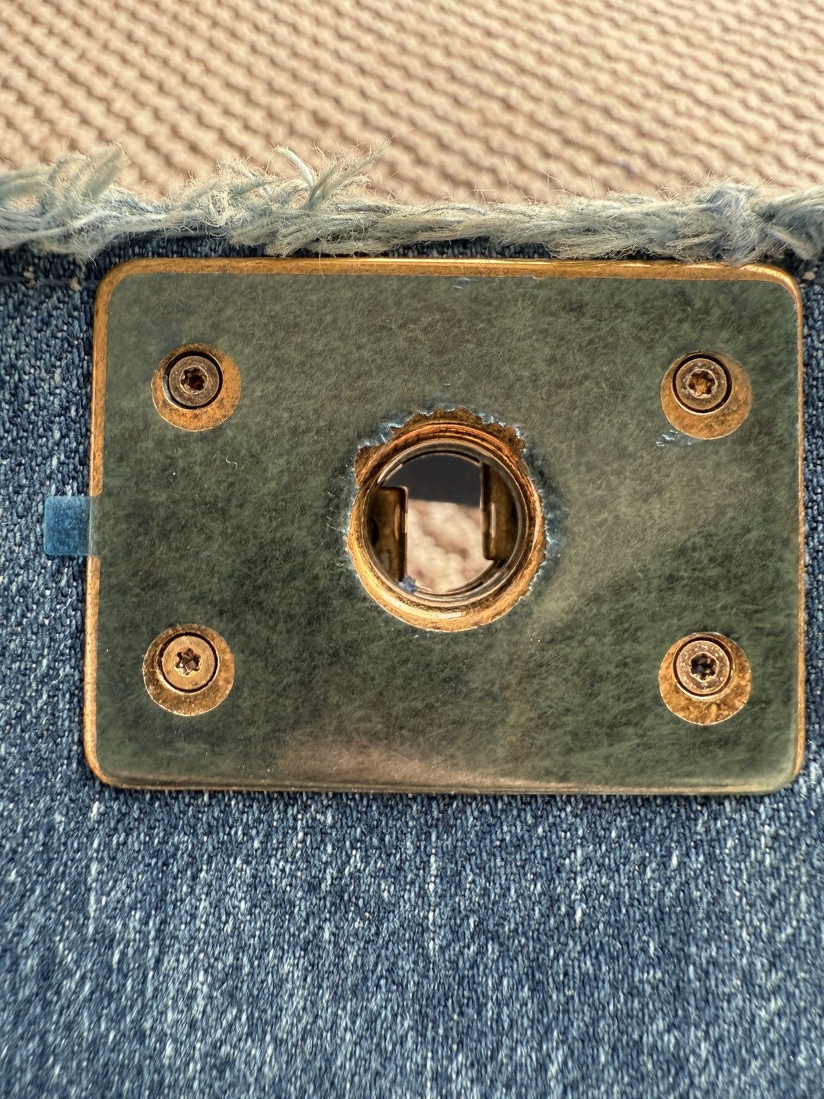 Chanel Chanel 2013 Paris Dallas denim patchwork Boy bag Size ONE SIZE - 9 Thumbnail