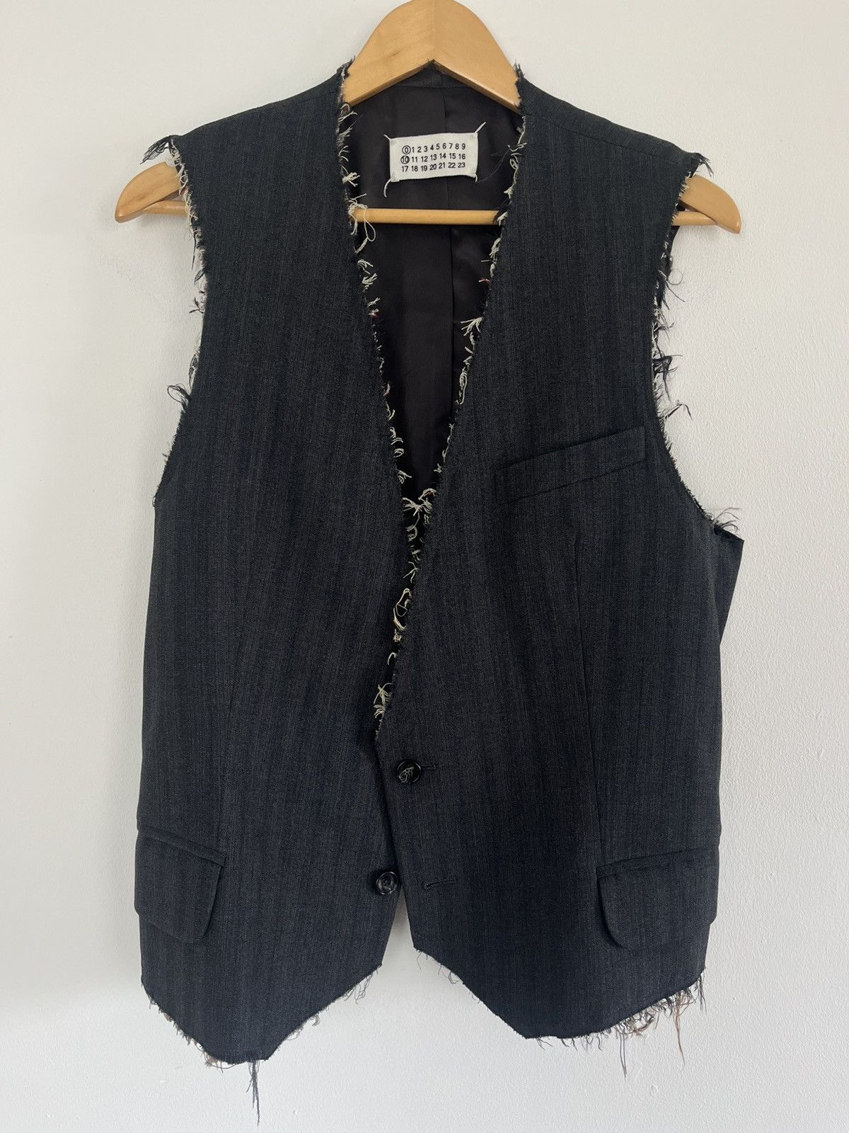 Maison Margiela Very Rare Margiela sleeveless jacket - collection 0-10 Size 48R - 2 Thumbnail