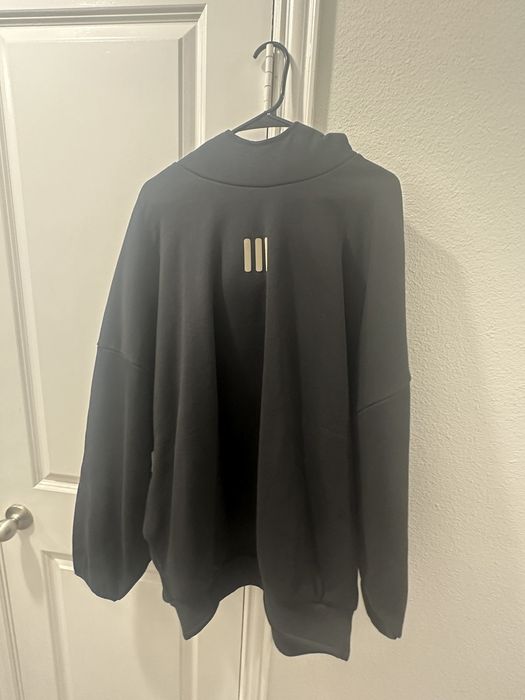 Fear of God Essentials Hoodie Color Off Black Jet Black Size XS/M/L/XL/XXL