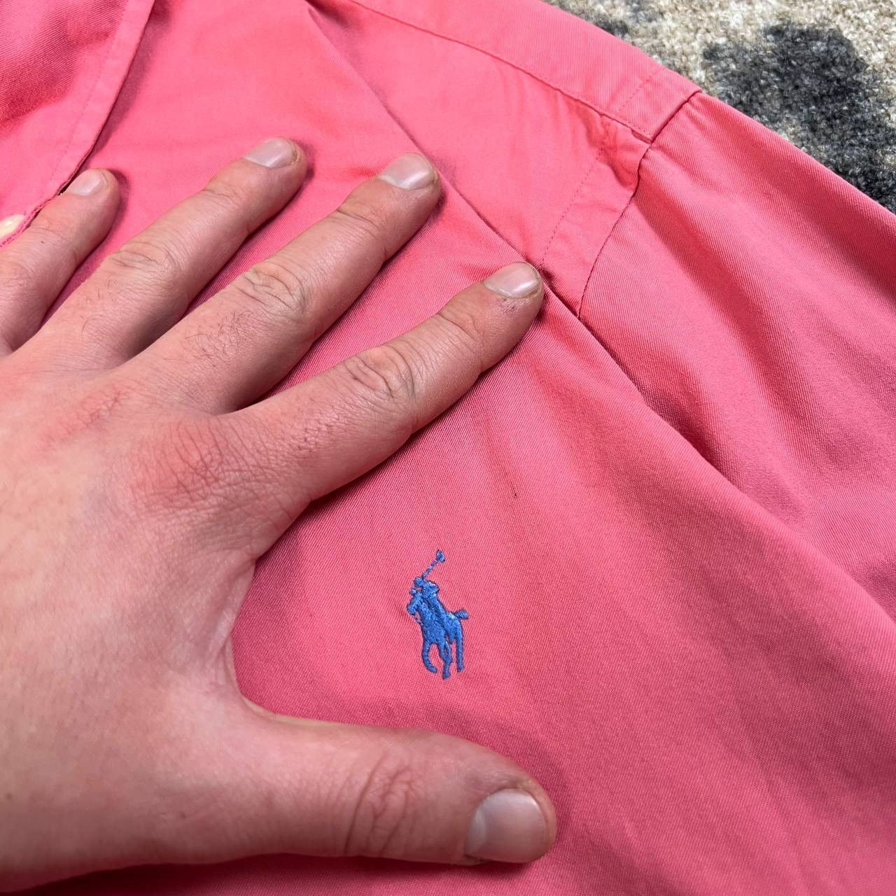 Polo Ralph Lauren Polo Ralph Lauren Luxury Mini Logo Button Up Shirt Size US L / EU 52-54 / 3 - 4 Thumbnail
