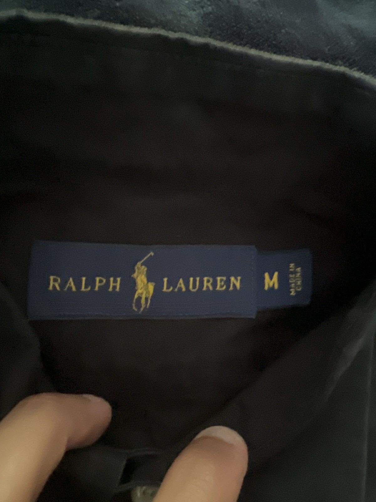 Polo Ralph Lauren black polo button up Size US M / EU 48-50 / 2 - 3 Thumbnail