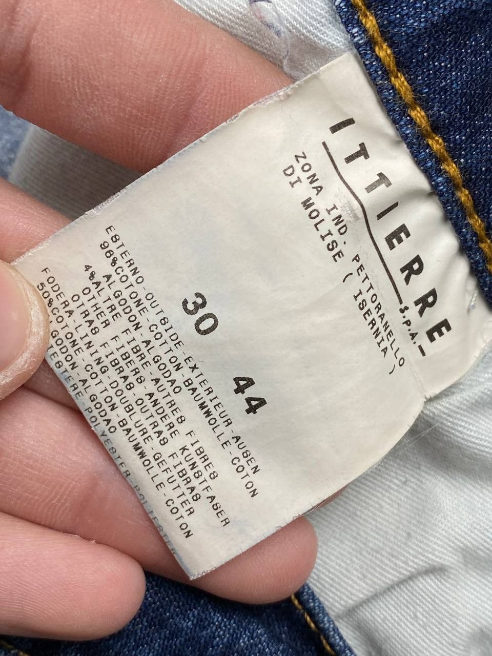 Dolce & Gabbana Vintage Dolce Gabbana Denim Jeans Baggy 90s Men Size 30 Blue Size US 30 / EU 46 - 9 Thumbnail