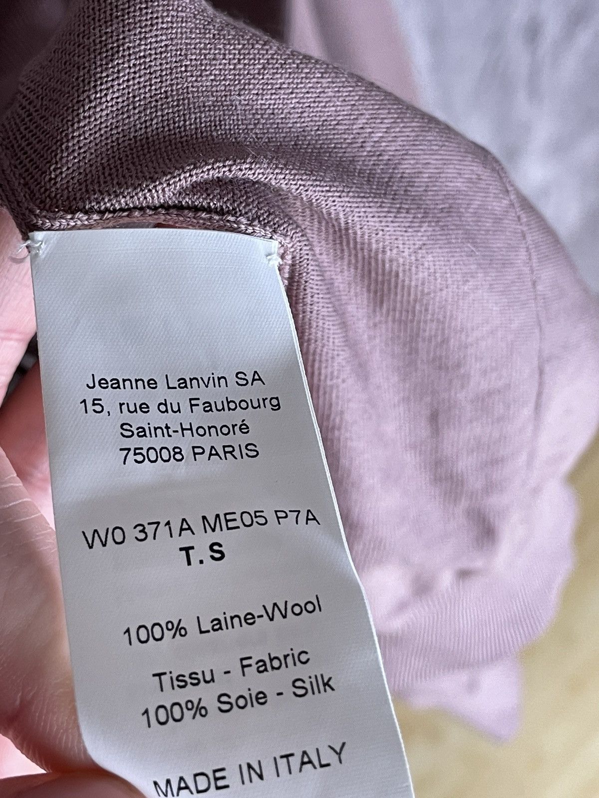 Lanvin × Vintage Lanvin Vintage Luxury Silk Cardigan Sweater Size L / US 10 / IT 46 - 9 Thumbnail