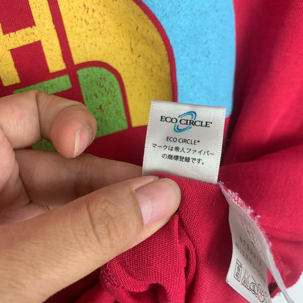 Vintage Vintage THE NORTH FACE TEK Recycle Fabric Fiber Tee Shirt Size US M / EU 48-50 / 2 - 7 Thumbnail
