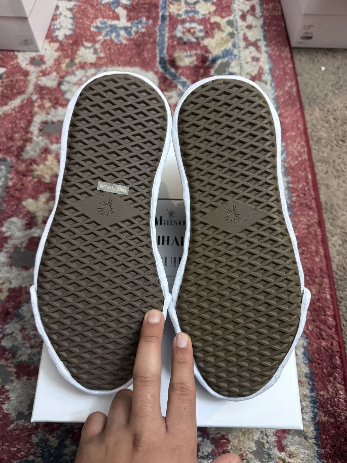 Maison MIHARA YASUHIRO Maison Mihara Yasuhiro Hank OG Sole Canvas Low - Size 6 Size US 5.5 / EU 38 - 5 Thumbnail