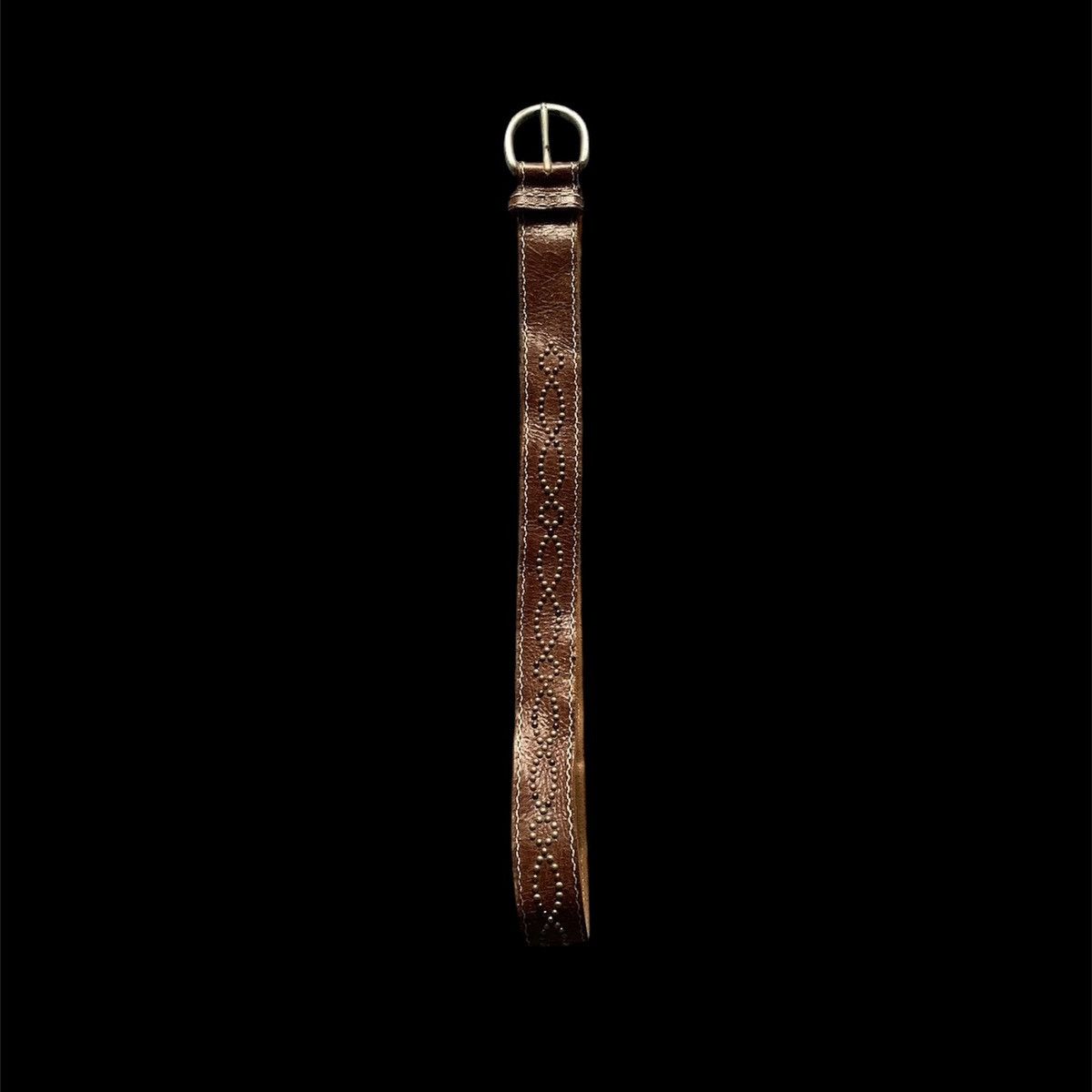 If Six Was Nine × Japanese Brand × Le Grande Bleu (L.G.B.) Studded leather belt Size ONE SIZE - 5 Thumbnail