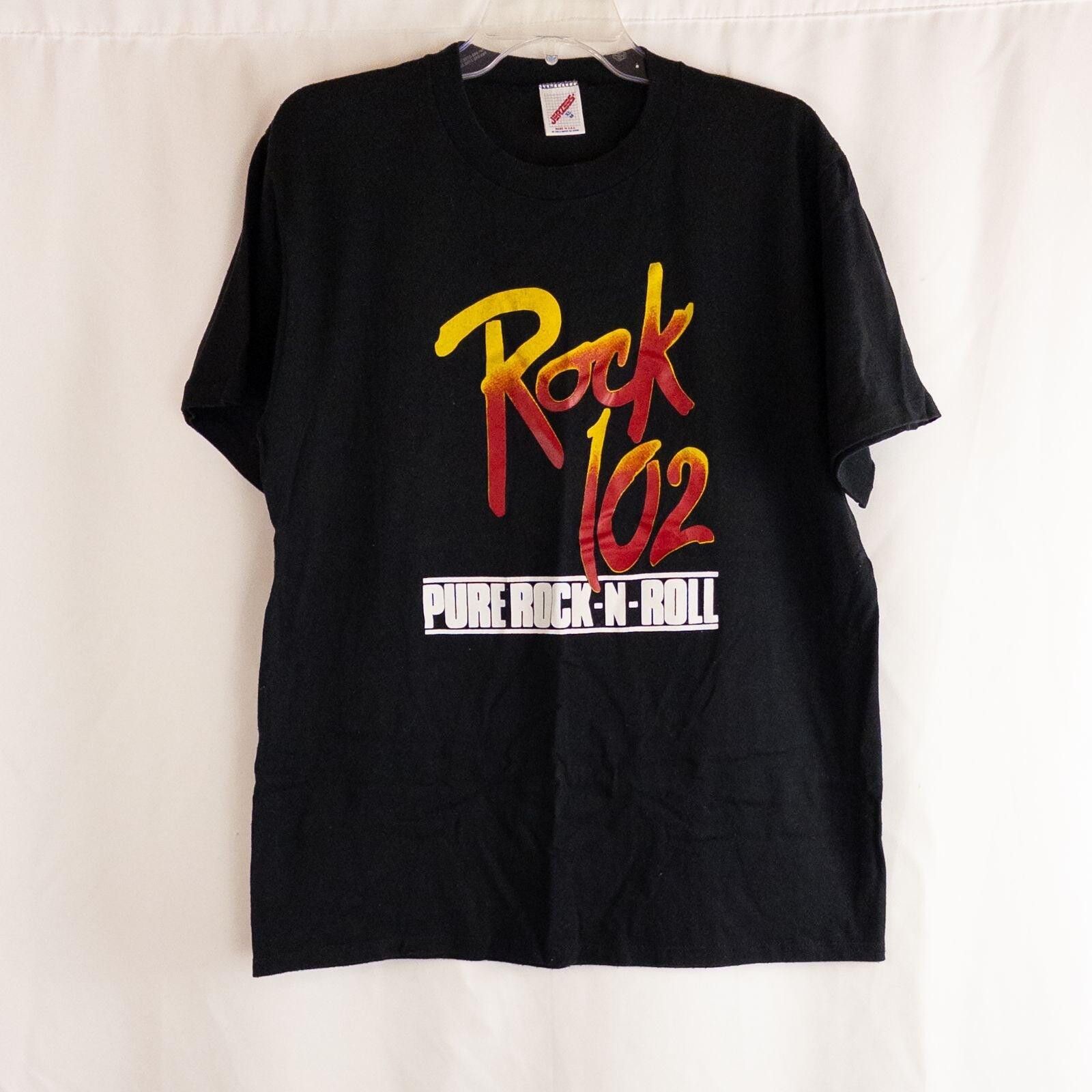 Jerzees Jerzees Vintage Black Graphic T-Shirt Mens Xlarge Size US XL / EU 56 / 4 - 1 Thumbnail