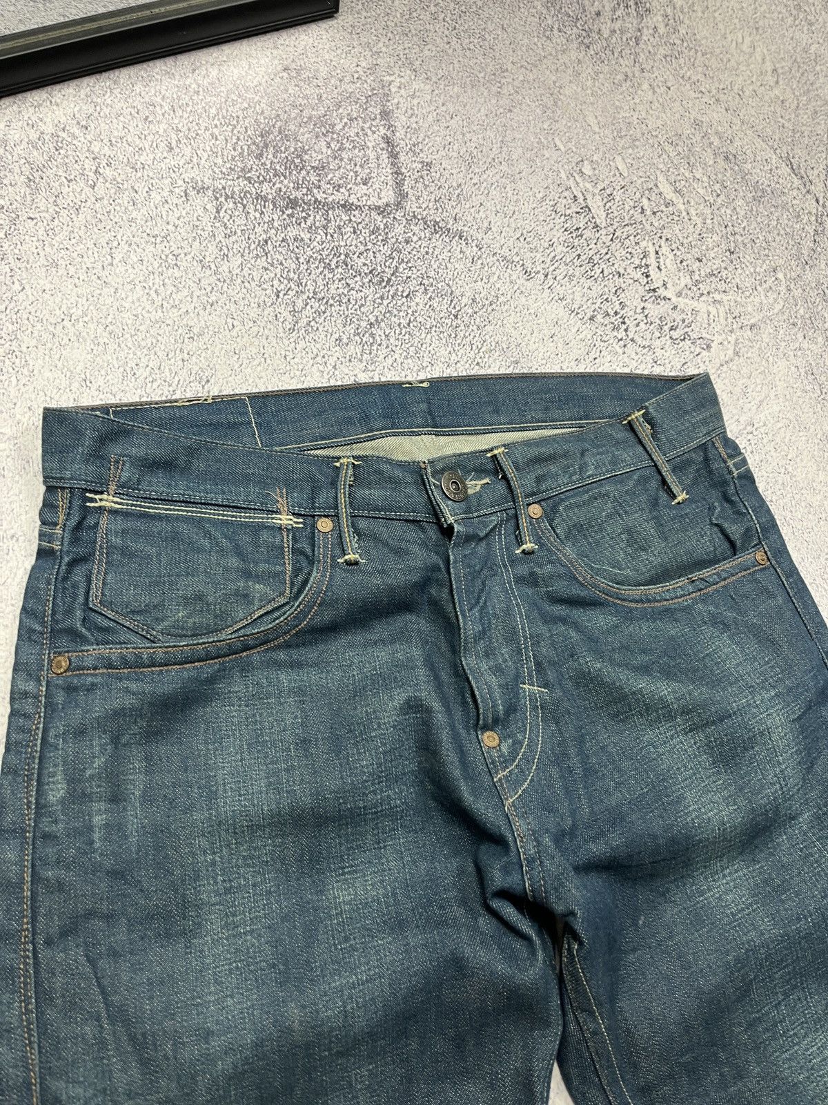 Levi's Levi's Selvedge Jeans Double Horse Label Denim Pants Size US 31 - 8 Thumbnail