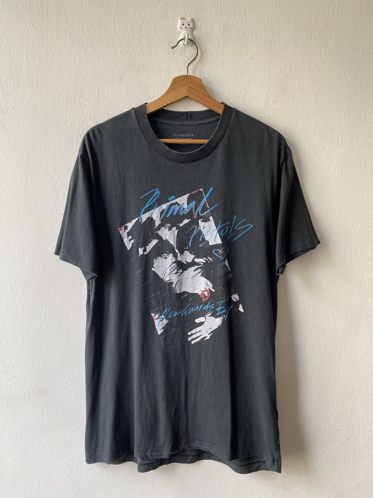 Allsaints Allsaints - Primal Pistols New Guards Ey T Shirt Size US XS / EU 42 / 0 - 3 Thumbnail