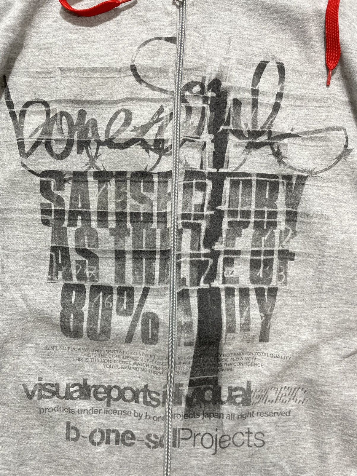 Beauty Beast × Hysteric Glamour × Japanese Brand Japanese brand BOS poem zip hoodie Size US XL / EU 56 / 4 - 3 Thumbnail