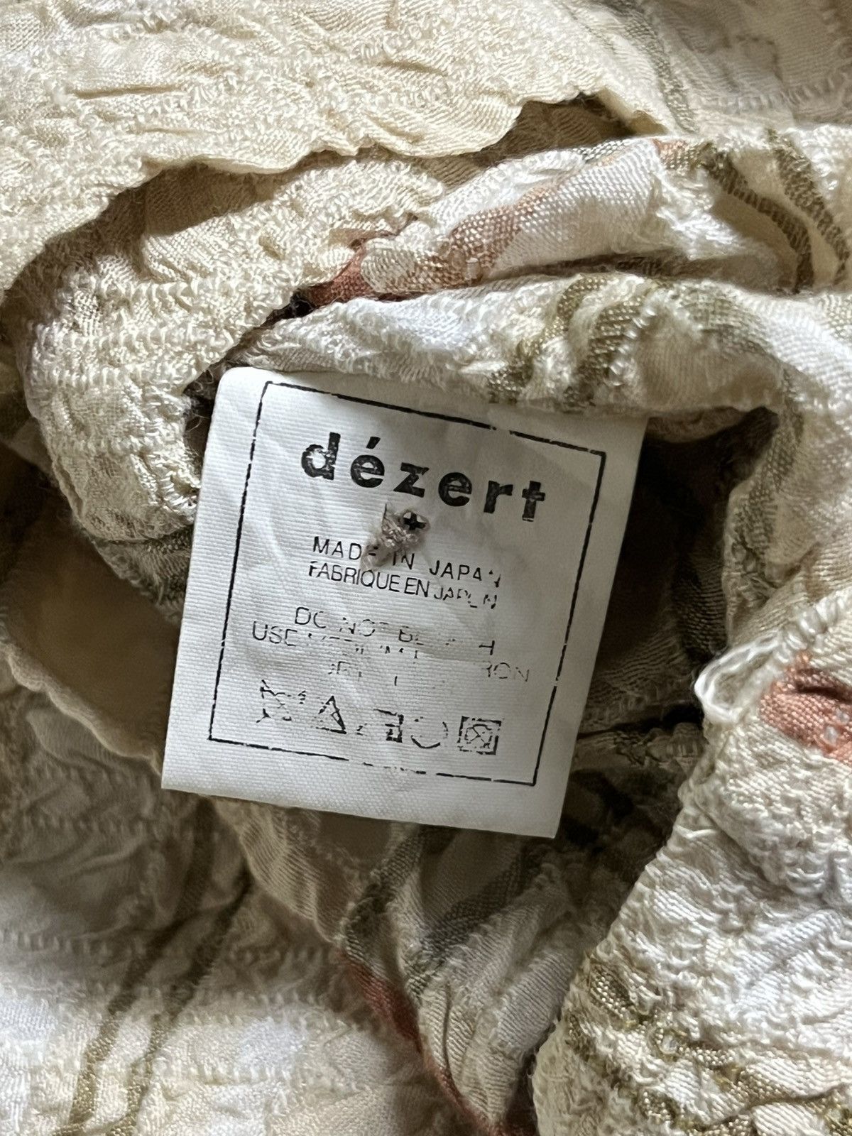 Dezert 💥Rare 💥Vintage Dezert textured Made In Japan Size US M / EU 48-50 / 2 - 9 Thumbnail