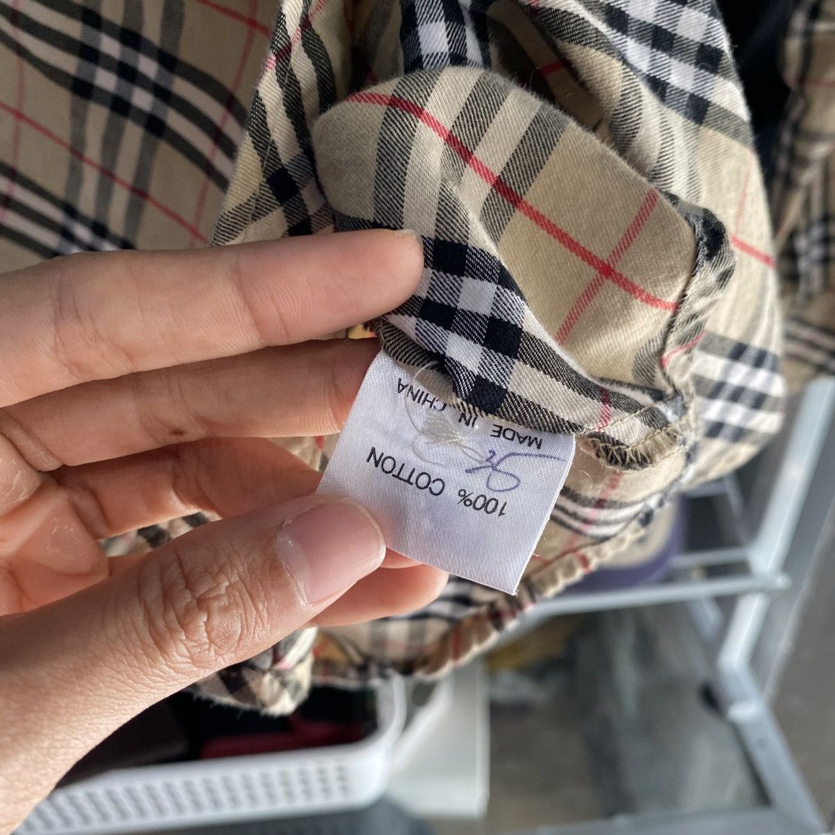Burberry × Vintage Vintage Burberry Nova Check Shirt Size S / US 4 / IT 40 - 10 Thumbnail