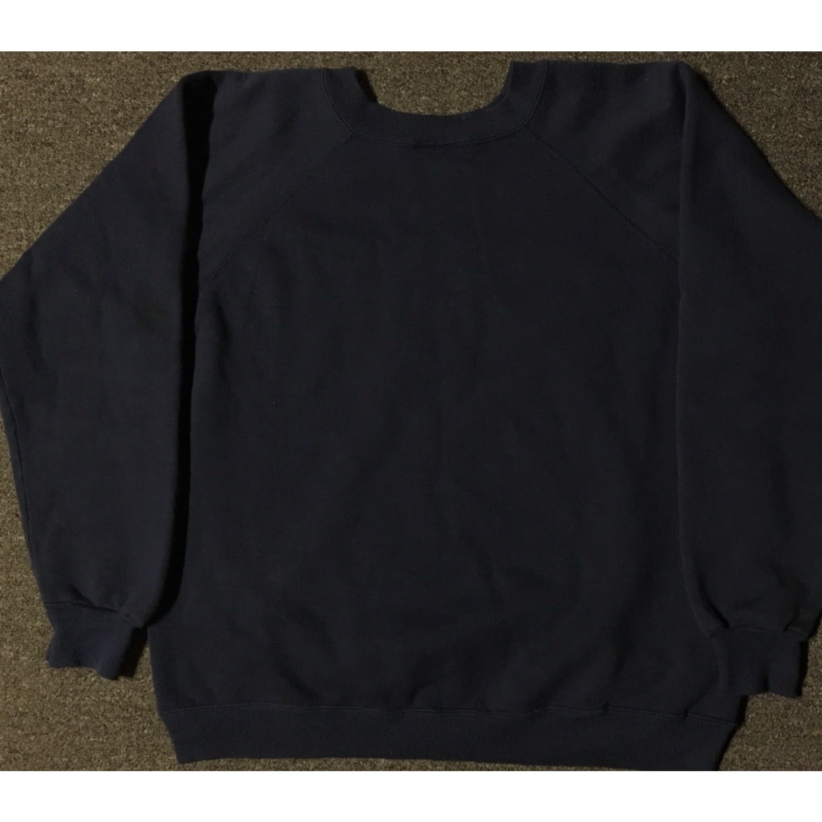 Hanes VINTAGE 80s Horses Faded Distress Hanes Hoodie M USA Blue Pullover Men Size US M / EU 48-50 / 2 - 6 Thumbnail