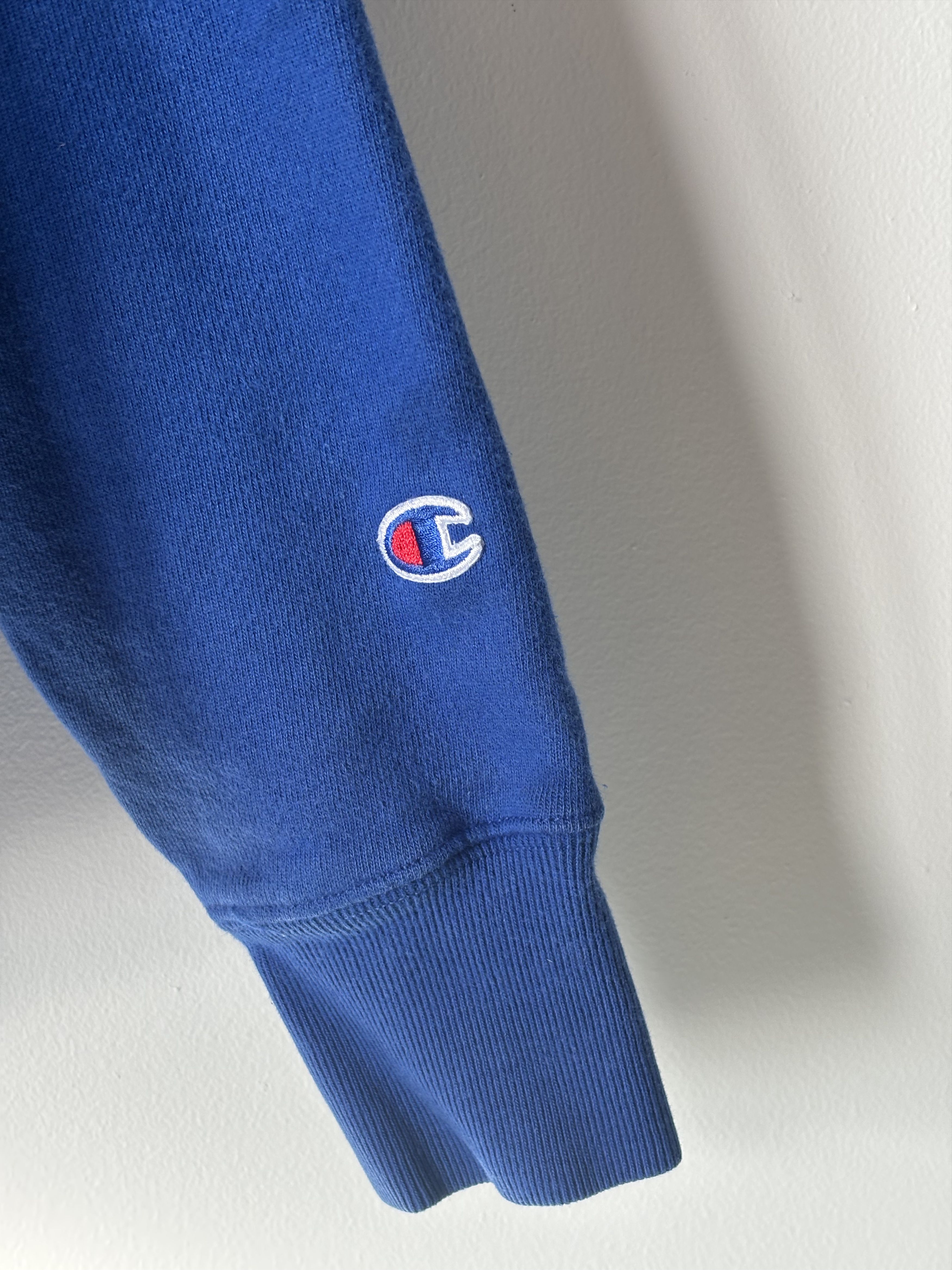 Champion Champion Reverse Weave Spellout Logo Hoodie Blue S Size US S / EU 44-46 / 1 - 5 Thumbnail