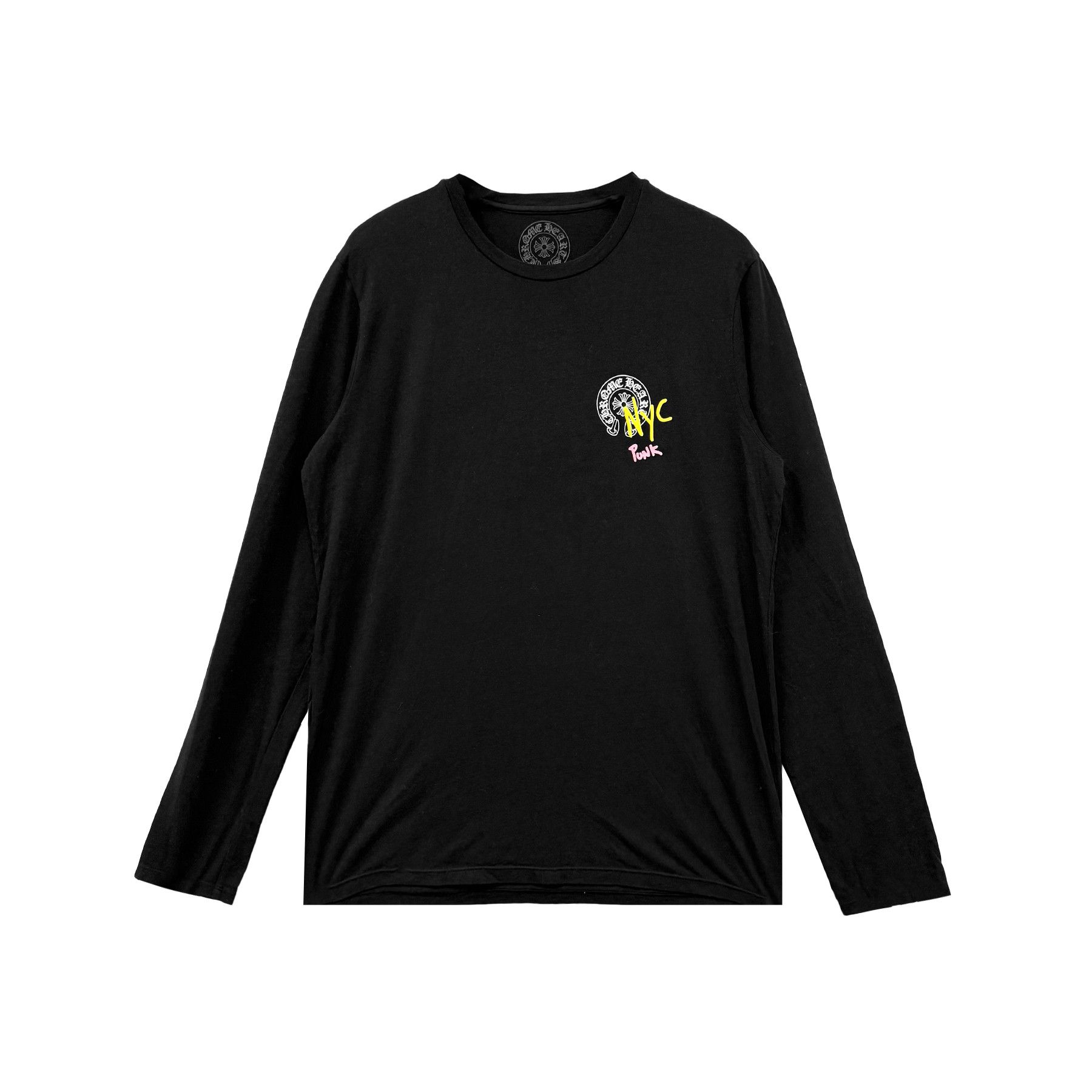 Chrome Hearts Chrome Hearts Matty Boy NYC Punk Black Long Sleeve Tee Size L / US 10 / IT 46 - 2 Thumbnail
