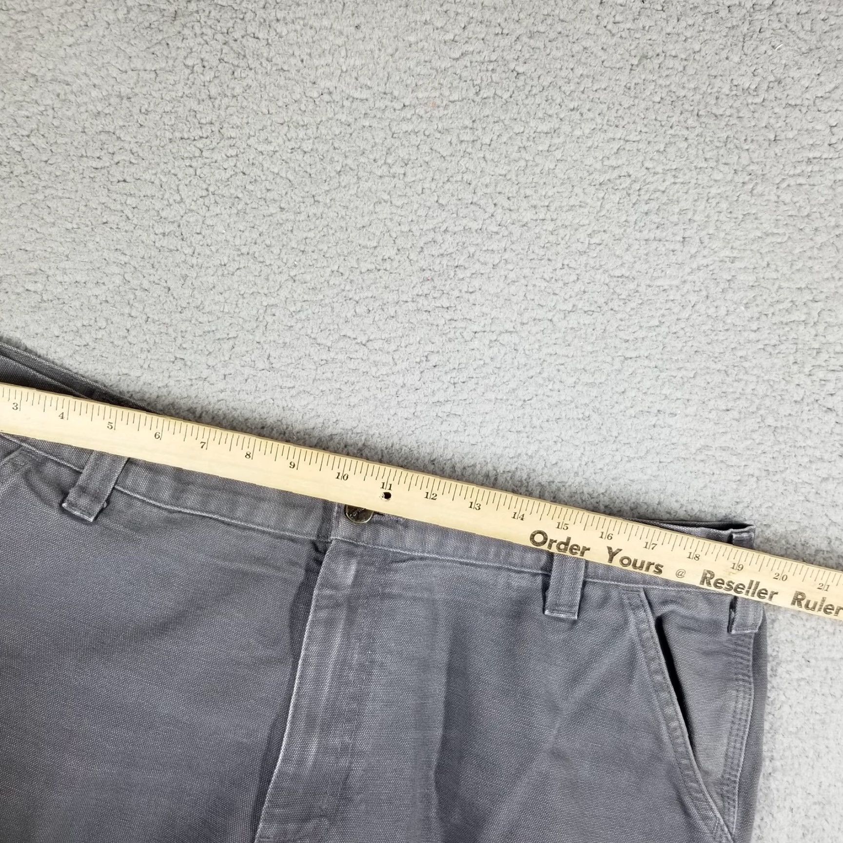 Carhartt Carhartt Pants Men 40x30 Gray Workwear Work Utility Carpenter Cotton Relaxed Fit Size US 40 / EU 56 - 5 Thumbnail