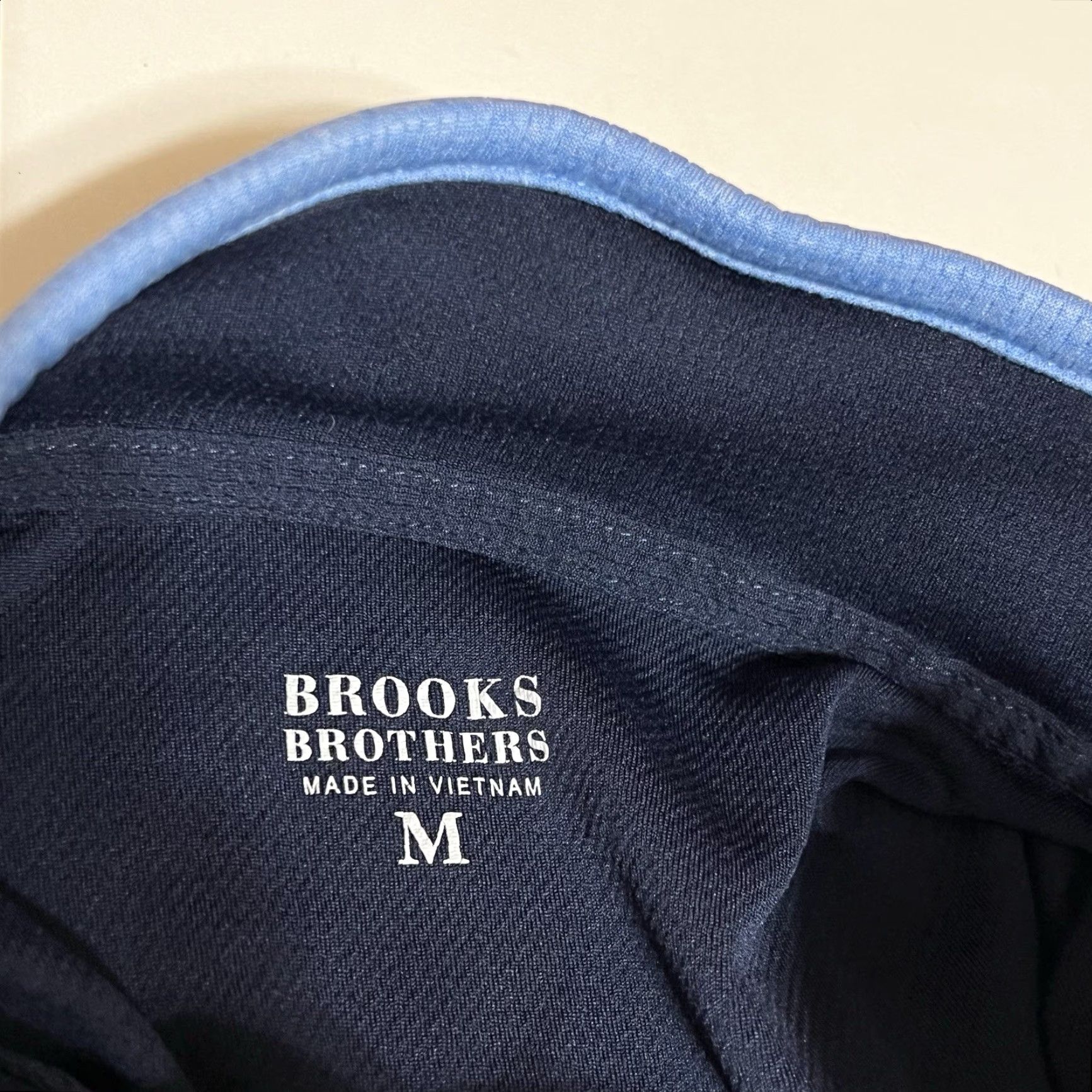 Brooks Brothers Brooks Brothers Windbreaker Pullover 1/4 Zip Mens M Blue Performance Golf Activewear Regular Size M Size US M / EU 48-50 / 2 - 7 Thumbnail