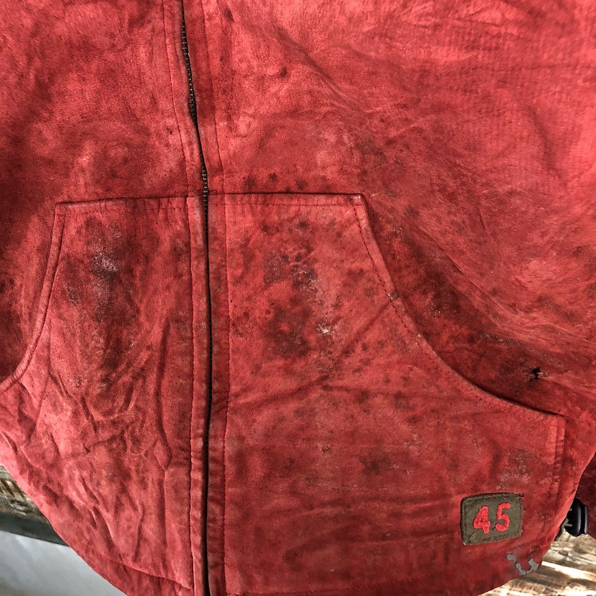 Japanese Brand Thursday Island Red Hoodie sweatshirt #A2452 Size US M / EU 48-50 / 2 - 12 Thumbnail