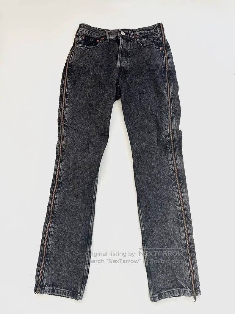 Vetements Vetements size S Zipper Denim Pants Size US 27 - 1 Thumbnail