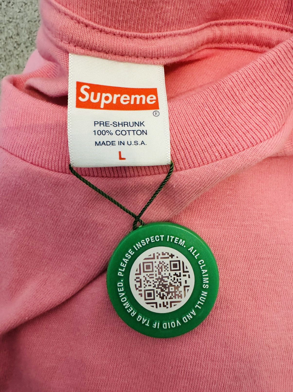Supreme Supreme Rocker Tee Men’s Size Large Size US L / EU 52-54 / 3 - 10 Thumbnail