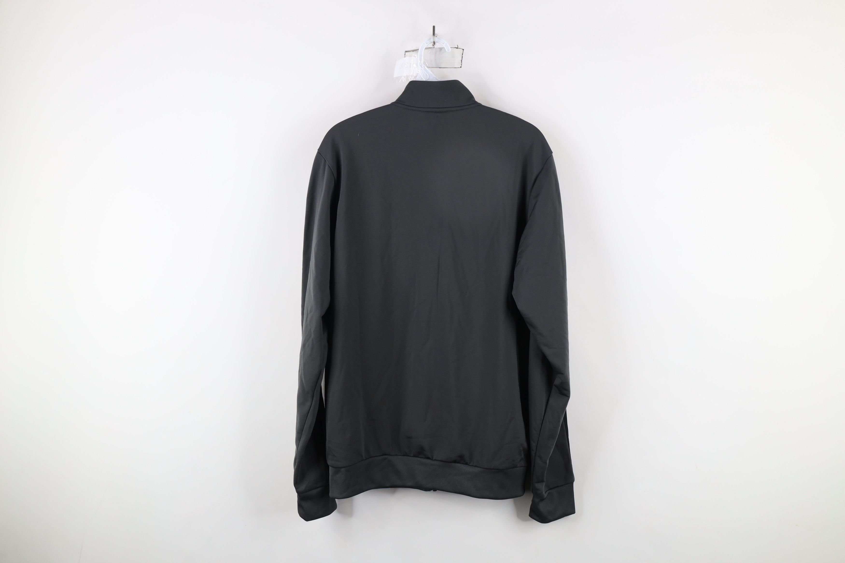 Adidas New Adidas Spell Striped Full Zip Warm Up Track Jacket Gray Size US S / EU 44-46 / 1 - 12 Thumbnail