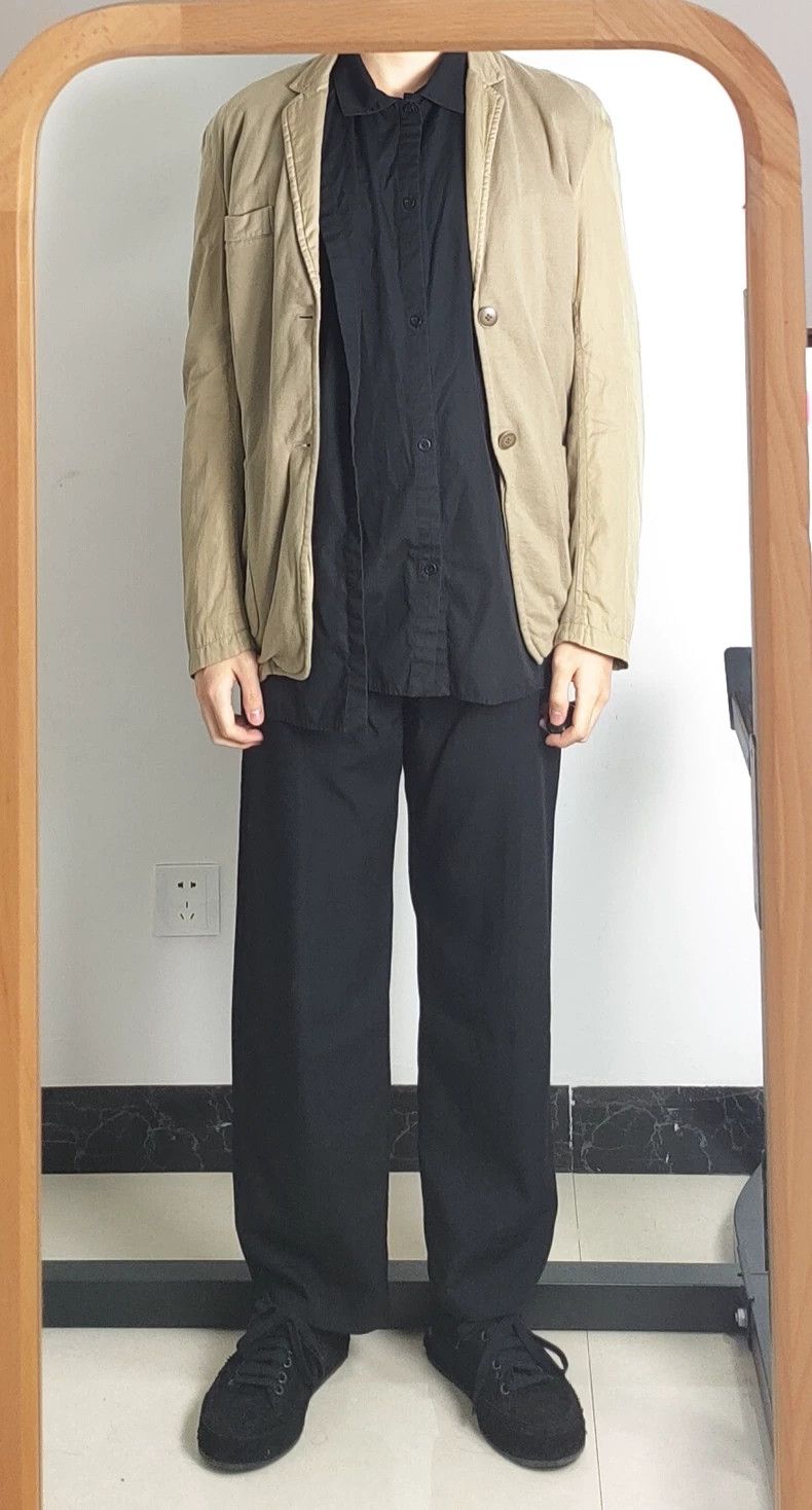 Yohji Yamamoto Yohji Yamamoto size 2 12ss patchwork blazer 2505-Nextarrow Size 36R - 7 Thumbnail