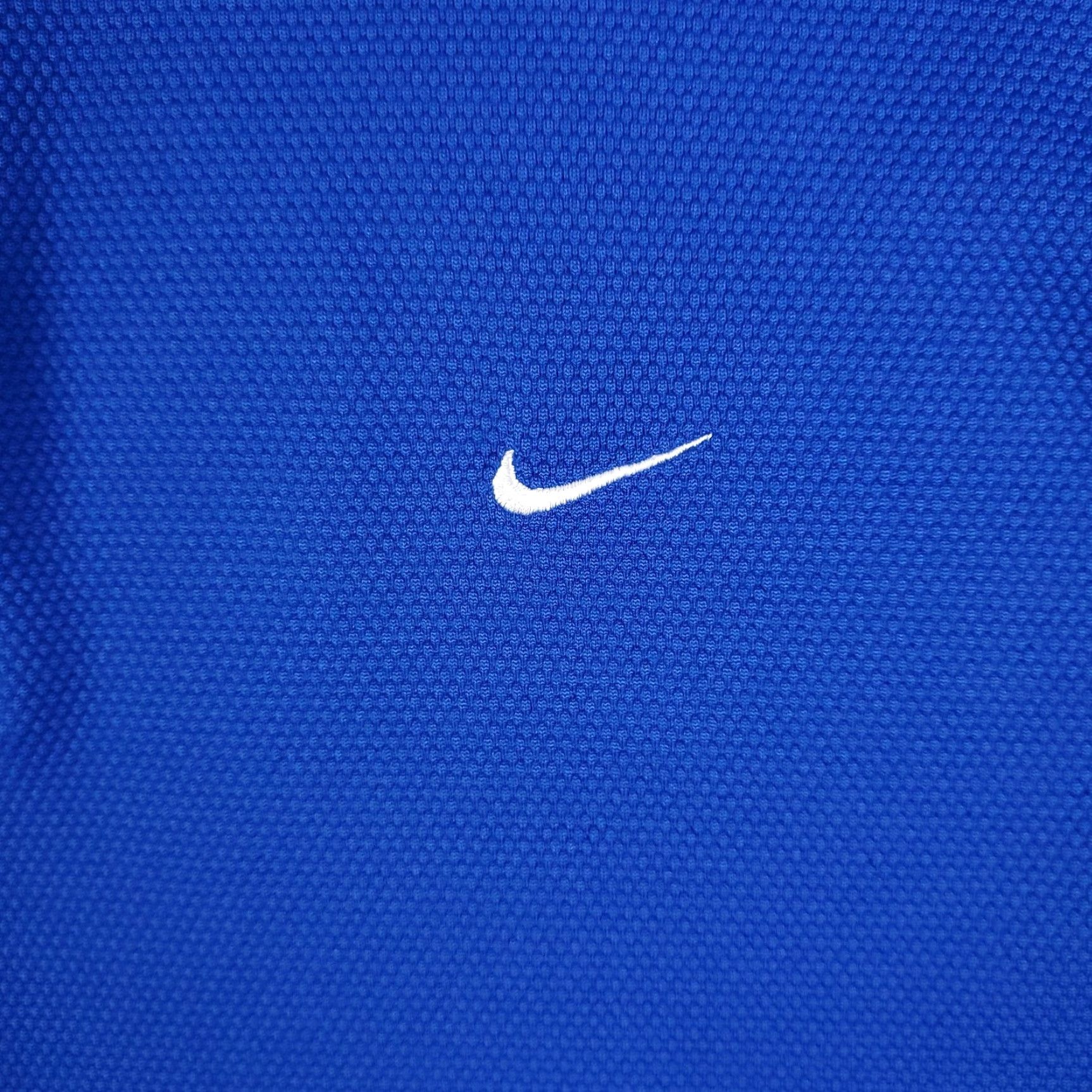 Nike VINTAGE Nike Polo Shirt Mens L Blue Nike Dri-Fit Polo Shirt Casual Short Sleeve Polo Shirt Mens L Blue Swoosh Golf Size US L / EU 52-54 / 3 - 3 Thumbnail