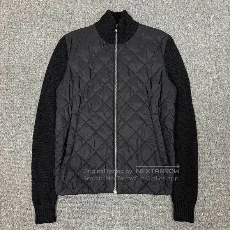 Prada Prada Black Quilted Cotton Jacket. Size US L / EU 52-54 / 3 - 1 Thumbnail