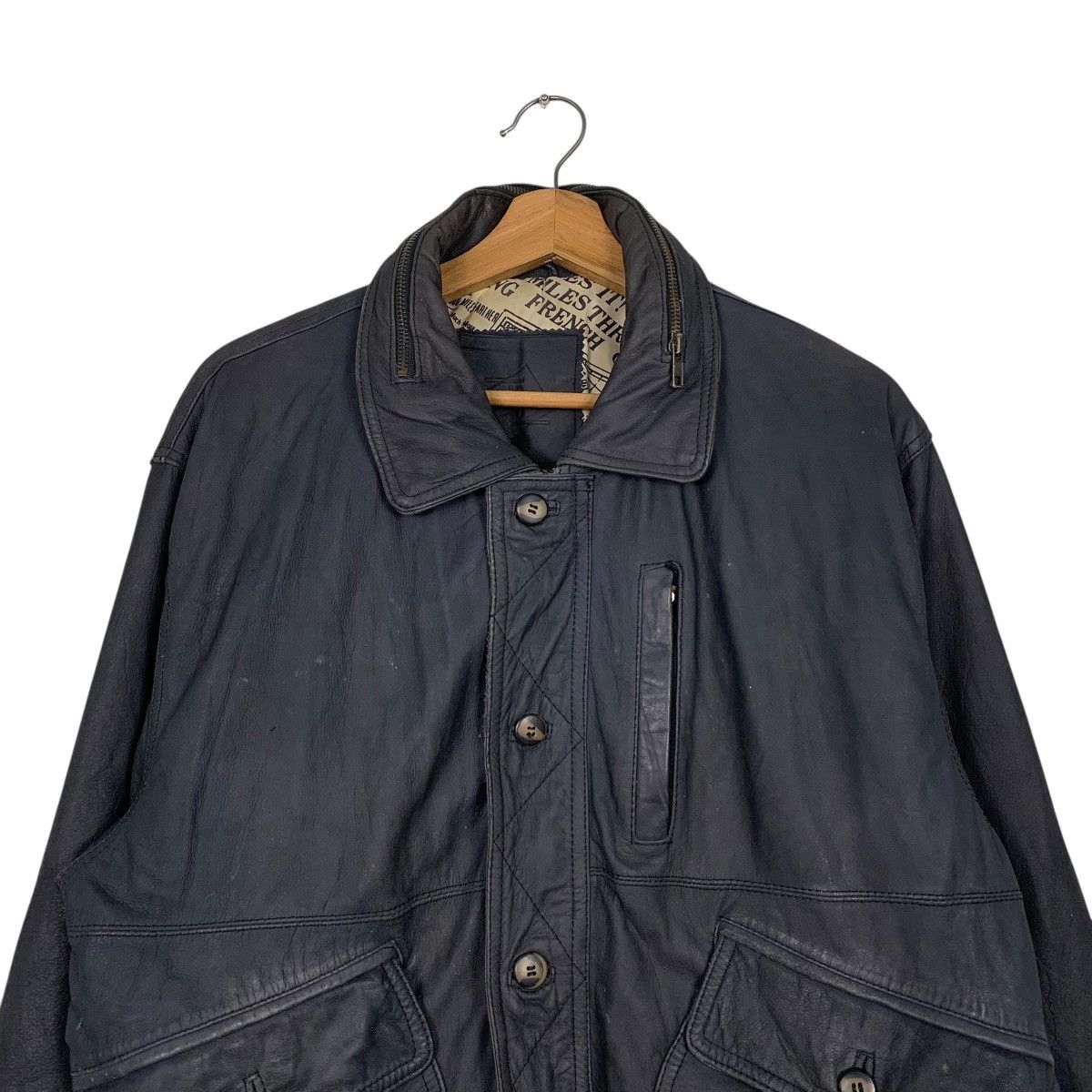 Japanese Brand Japanese Brand LD Clothing Motorcycle Leather Jacket Size US M / EU 48-50 / 2 - 2 Thumbnail
