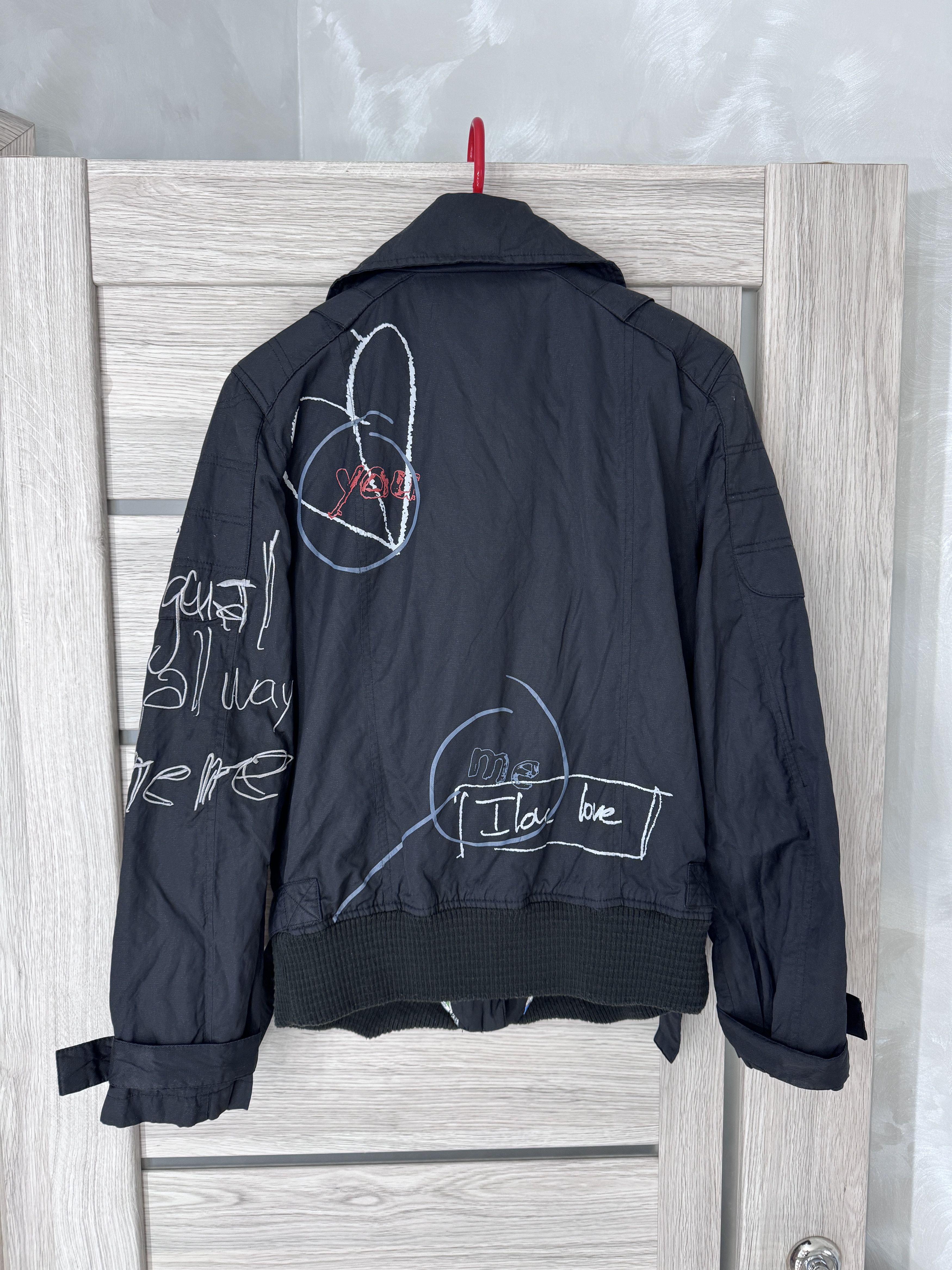 Designer × Desigual Desigual Bomber Jacket Avant Garde Style Womens / Ladies Size M / US 6-8 / IT 42-44 - 22 Thumbnail