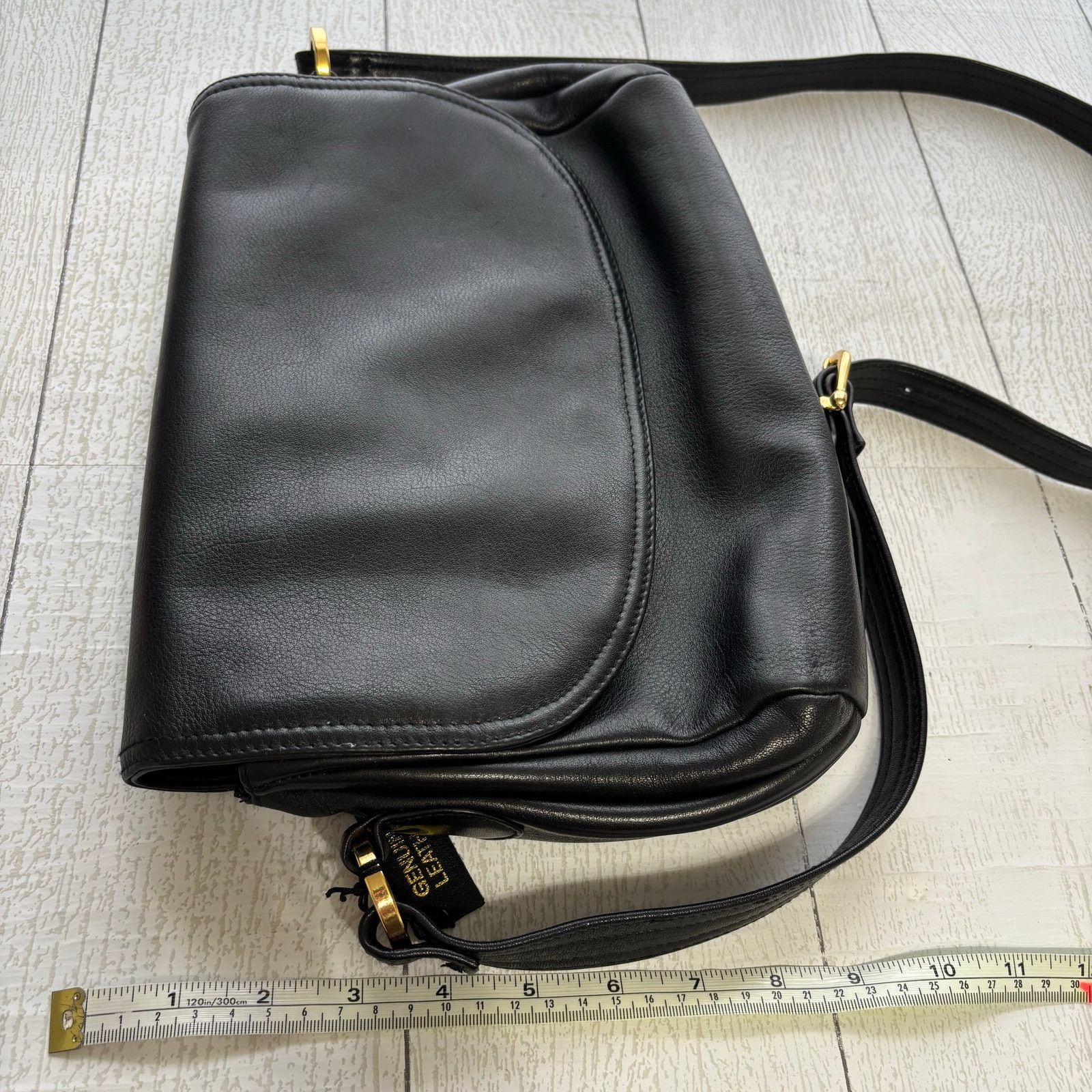 Other Charter Club Black Leather Shoulder Bag NWOT Size ONE SIZE - 11 Thumbnail