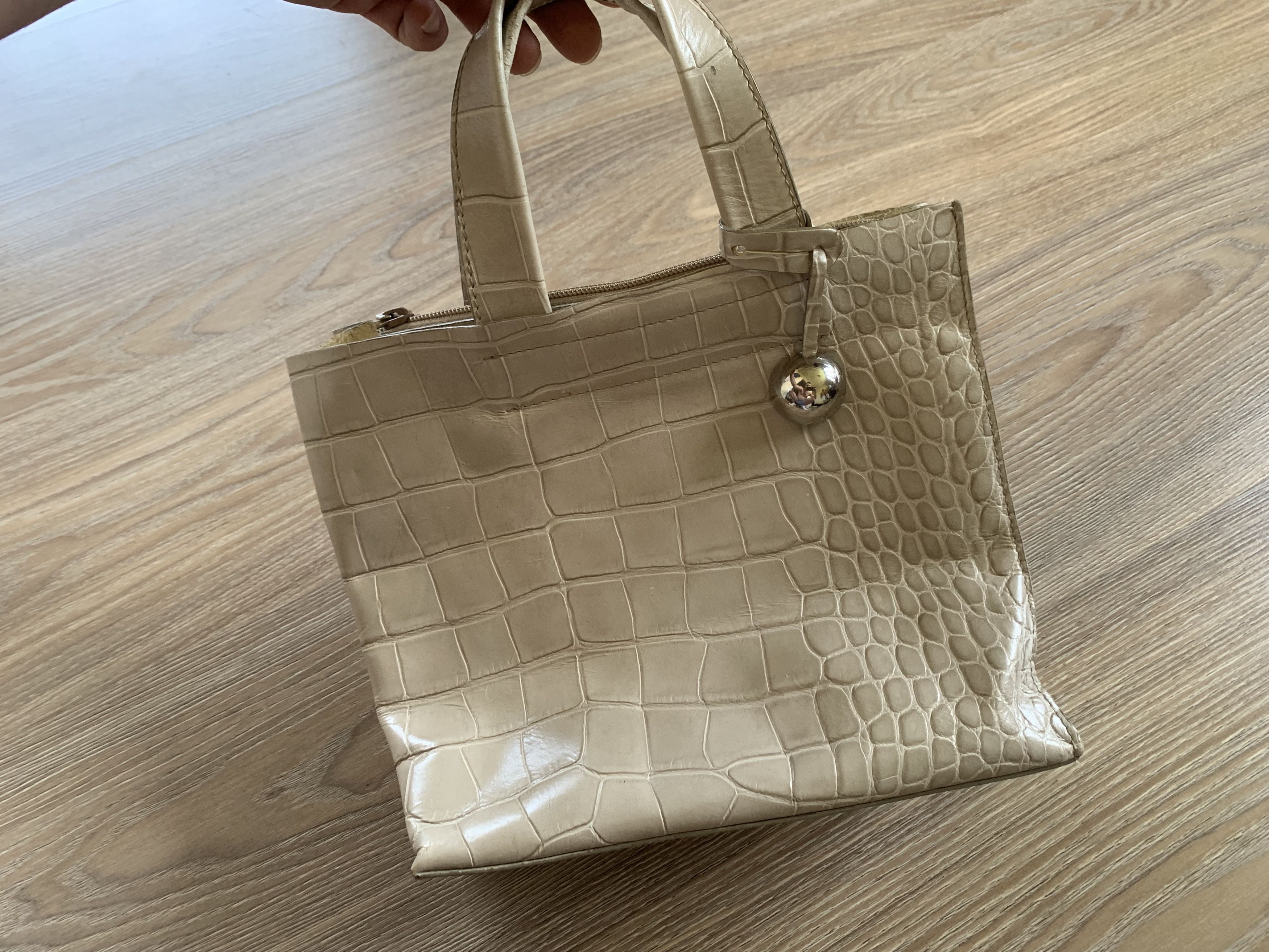 Furla Furla Redefined Crocodile Leather Hand Bag Size ONE SIZE - 3 Thumbnail
