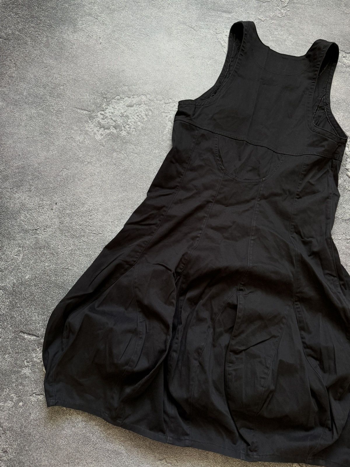 Vintage Lurdes bergada S Avantgarde dress sleeveless relaxed bondage Size S / US 4 / IT 40 - 13 Thumbnail