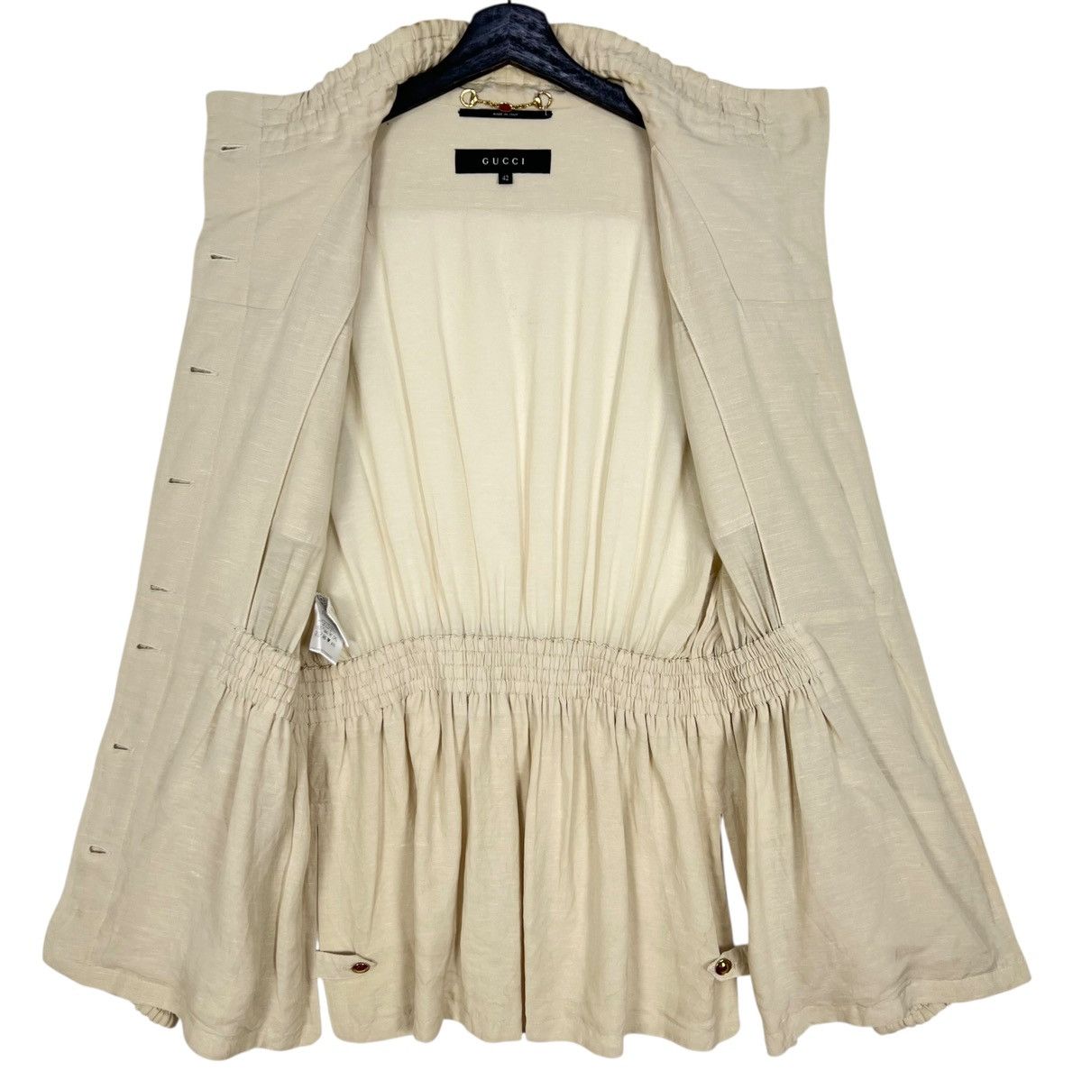 Gucci Gucci Women Rayon Light Jacket Size M / US 6-8 / IT 42-44 - 12 Thumbnail